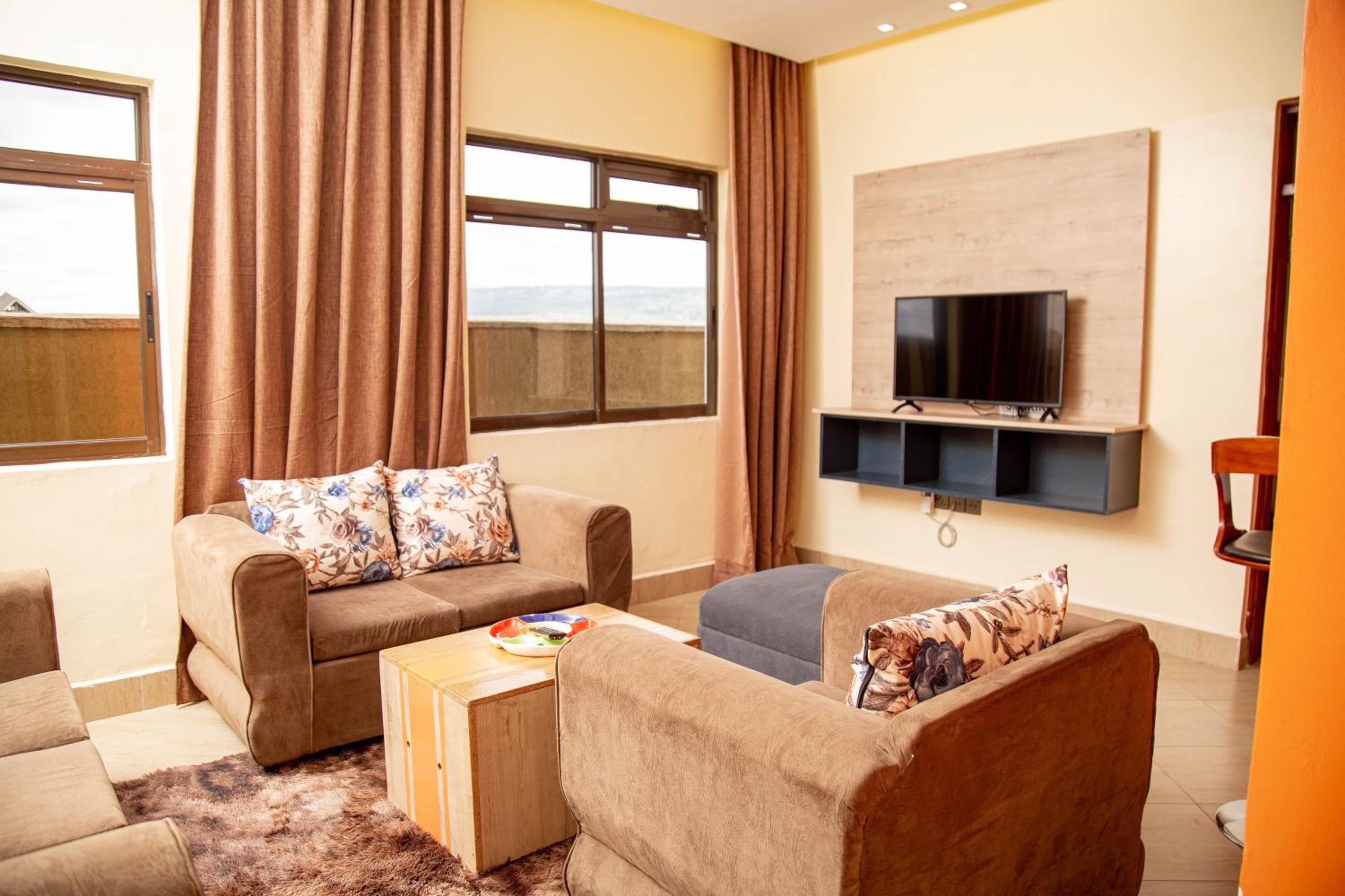 Ziwani Suites, Nakuru - Kipepeo B House, 1Bedroom view 2