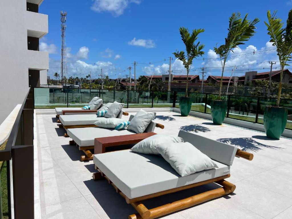 Resort em Porto de Galinhas- Flat Térreo Frente Piscinas- Muro Alto-B18