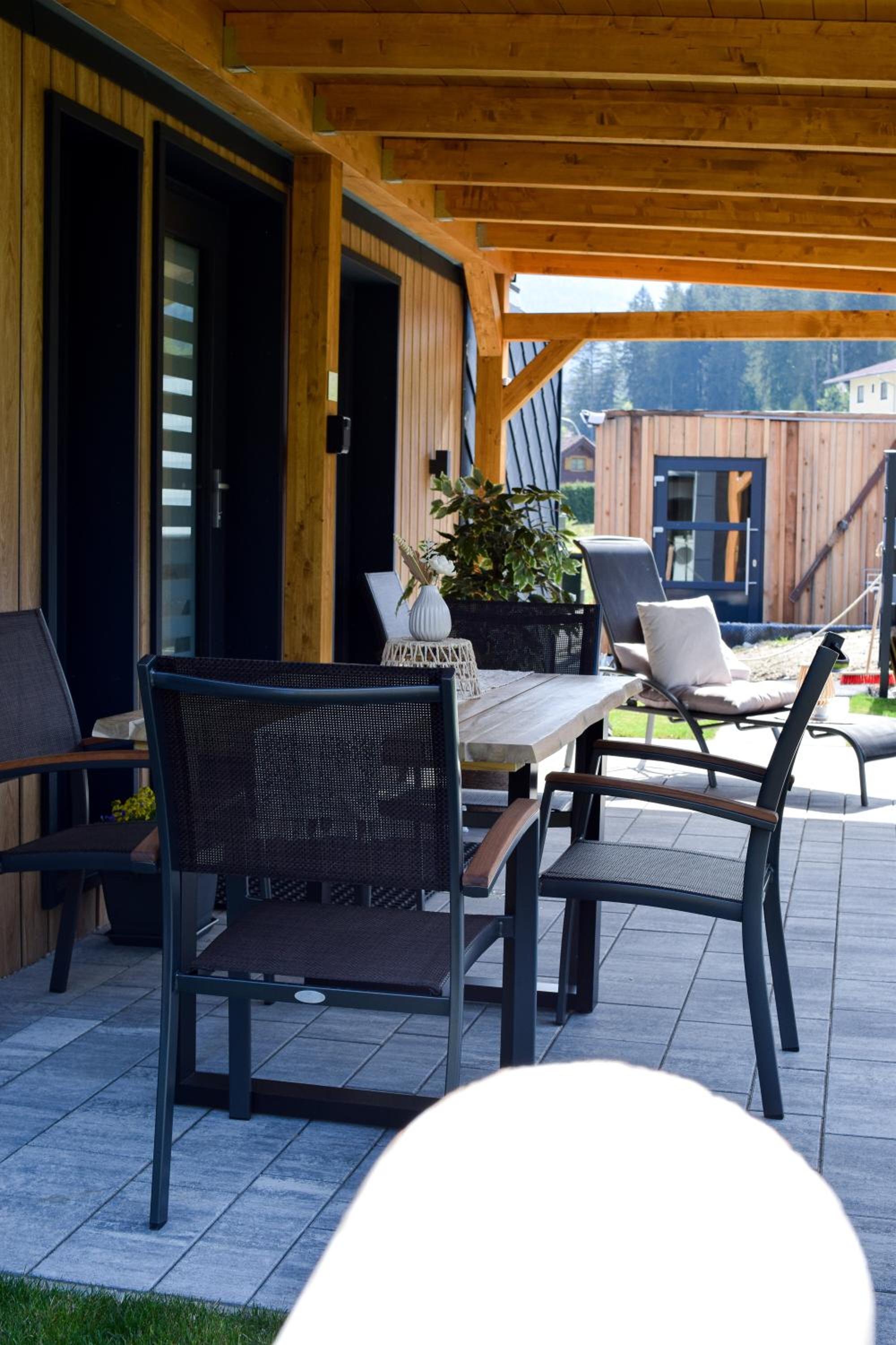 Chalet Stuhleckblick-Ferienhaus direkt an der Piste und mit eigener Sauna