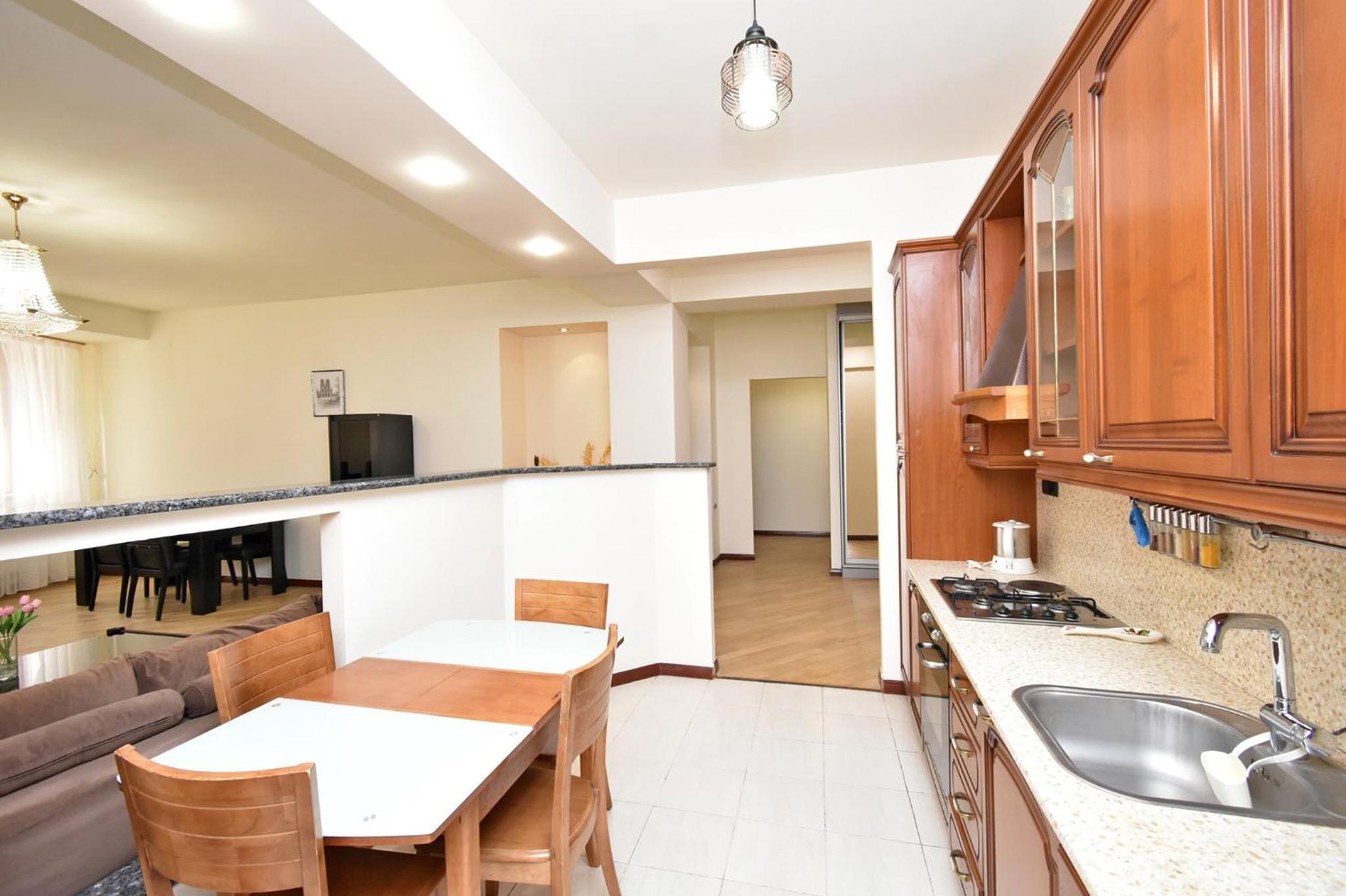 Lux Apartment 2 Bedrooms 2 Bathrooms , Open Balcony In The Center Of Yerevan , Near Malibu Park