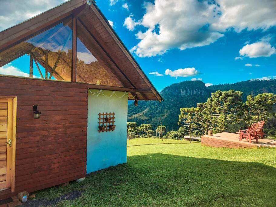 Cabana Aconchegante de altitude com hidro