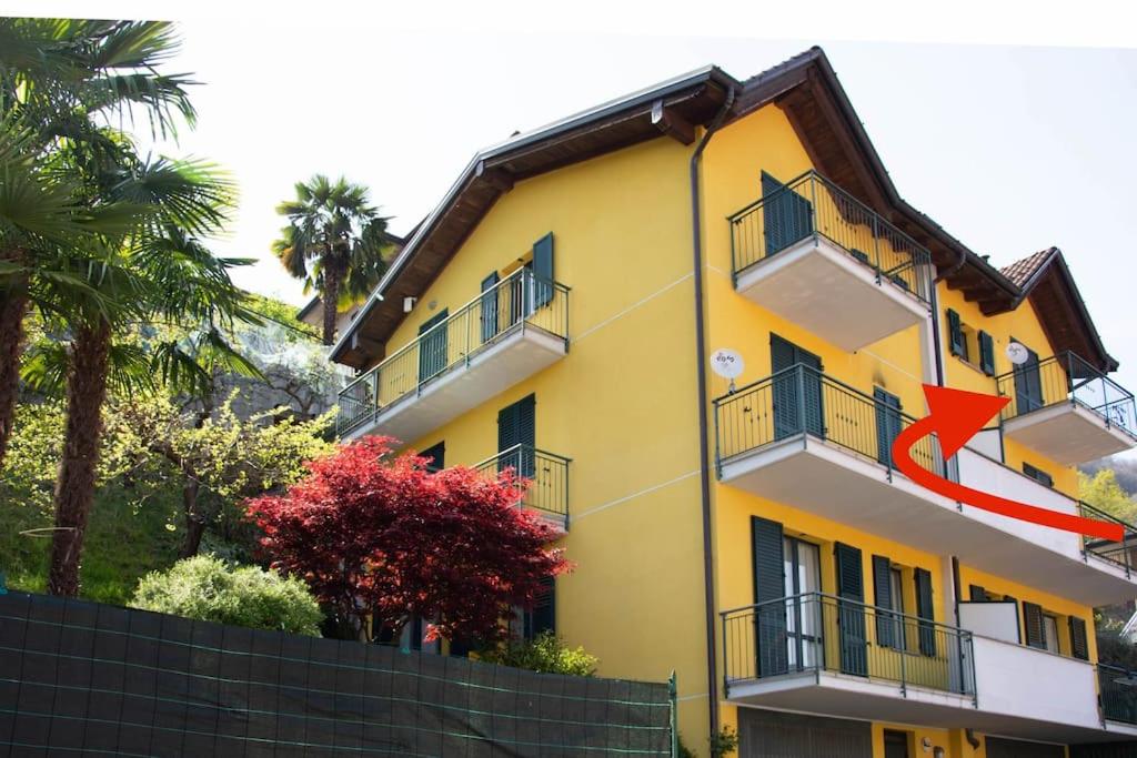 CA' GIALLA 5 - sul Lago di Lugano, Dog friendly, Balcone & Parcheggio -