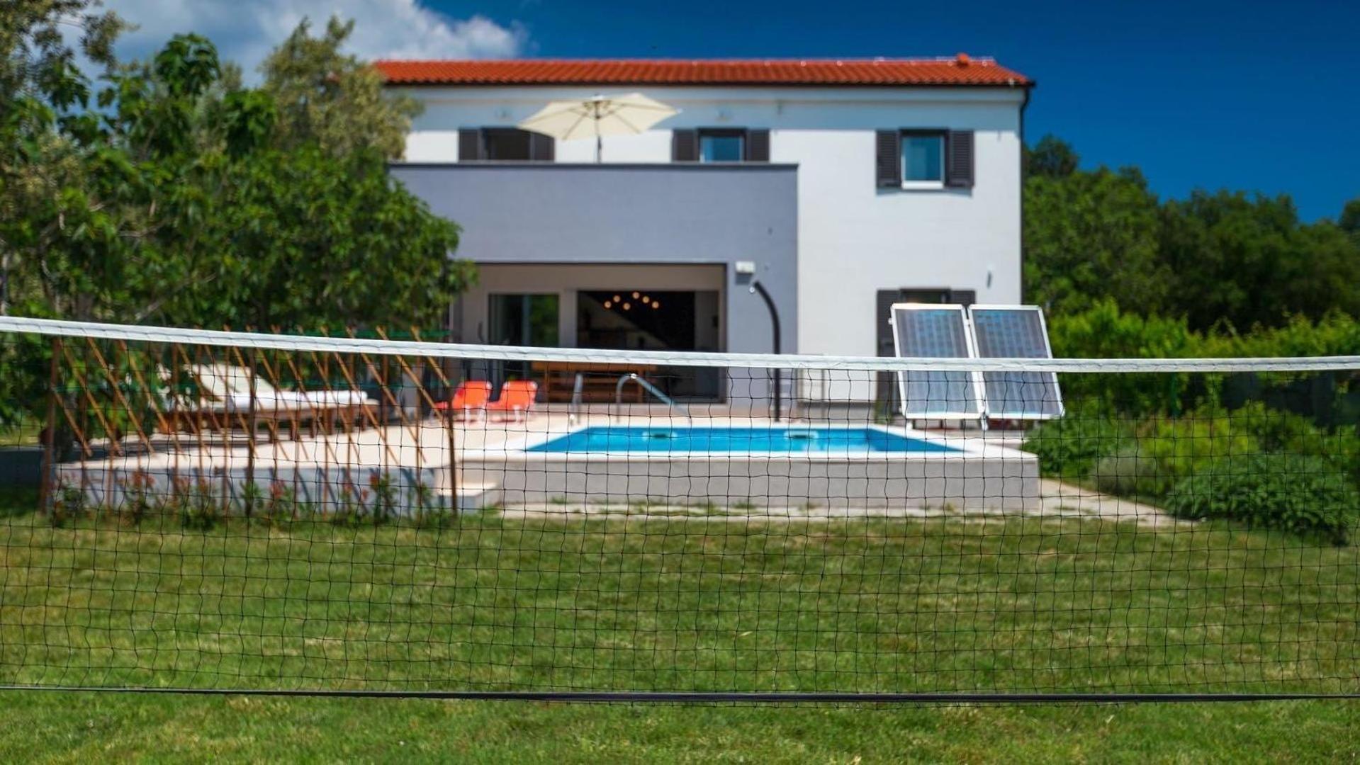 Ferienhaus mit Privatpool für 8 Personen ca 200 qm in Medulin, Istrien Südküste von Istrien - b54257