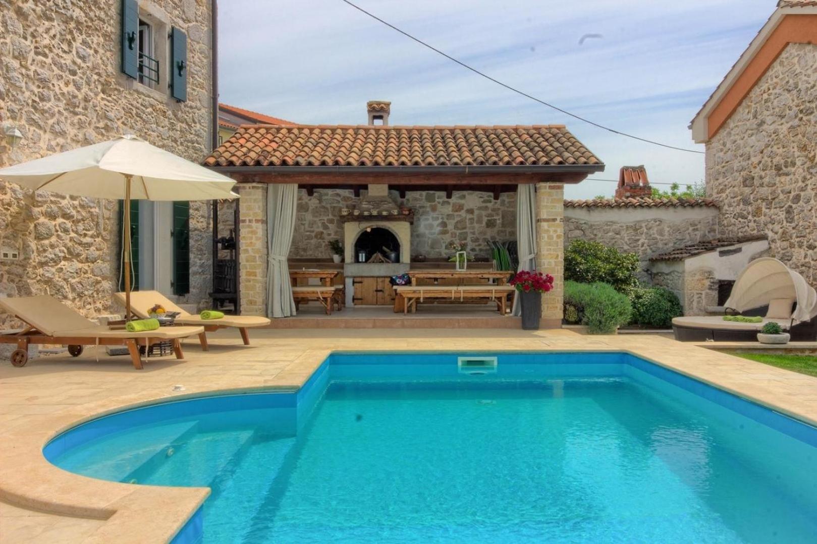 Ferienhaus mit Privatpool für 8 Personen ca 123 qm in Dračevac, Istrien Istrische Riviera - a87391 view 3