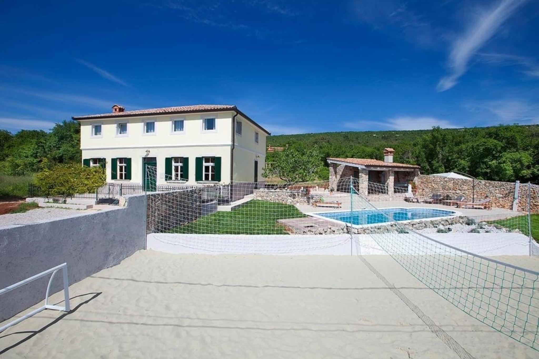 Ferienhaus mit Privatpool für 9 Personen ca 200 qm in Stanišovi, Istrien Bucht von Raša view 2