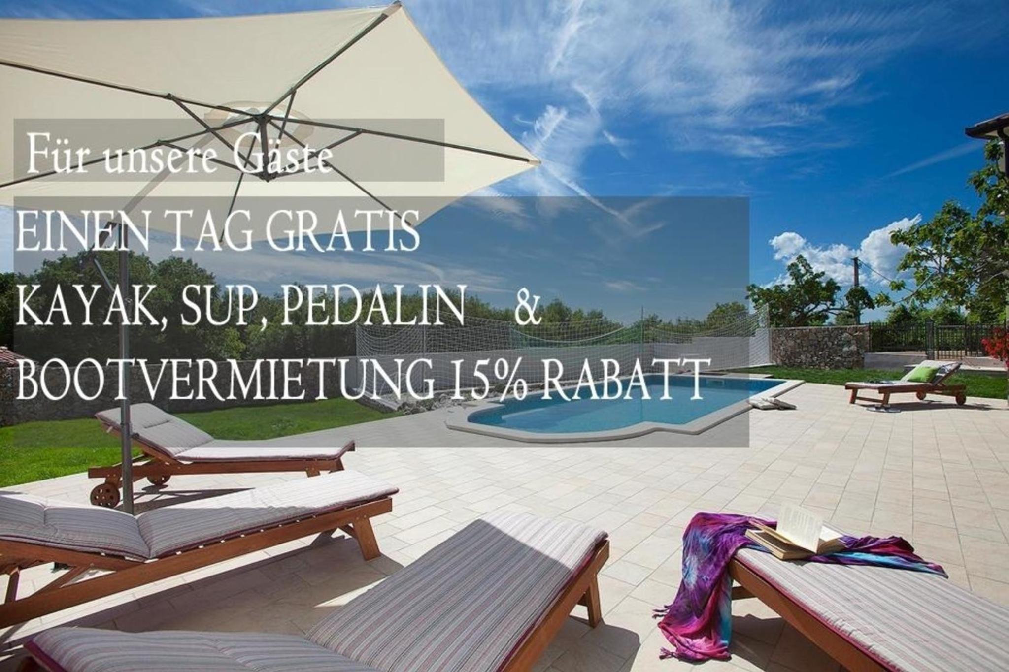 Ferienhaus mit Privatpool für 9 Personen ca 200 qm in Stanišovi, Istrien Bucht von Raša view 3