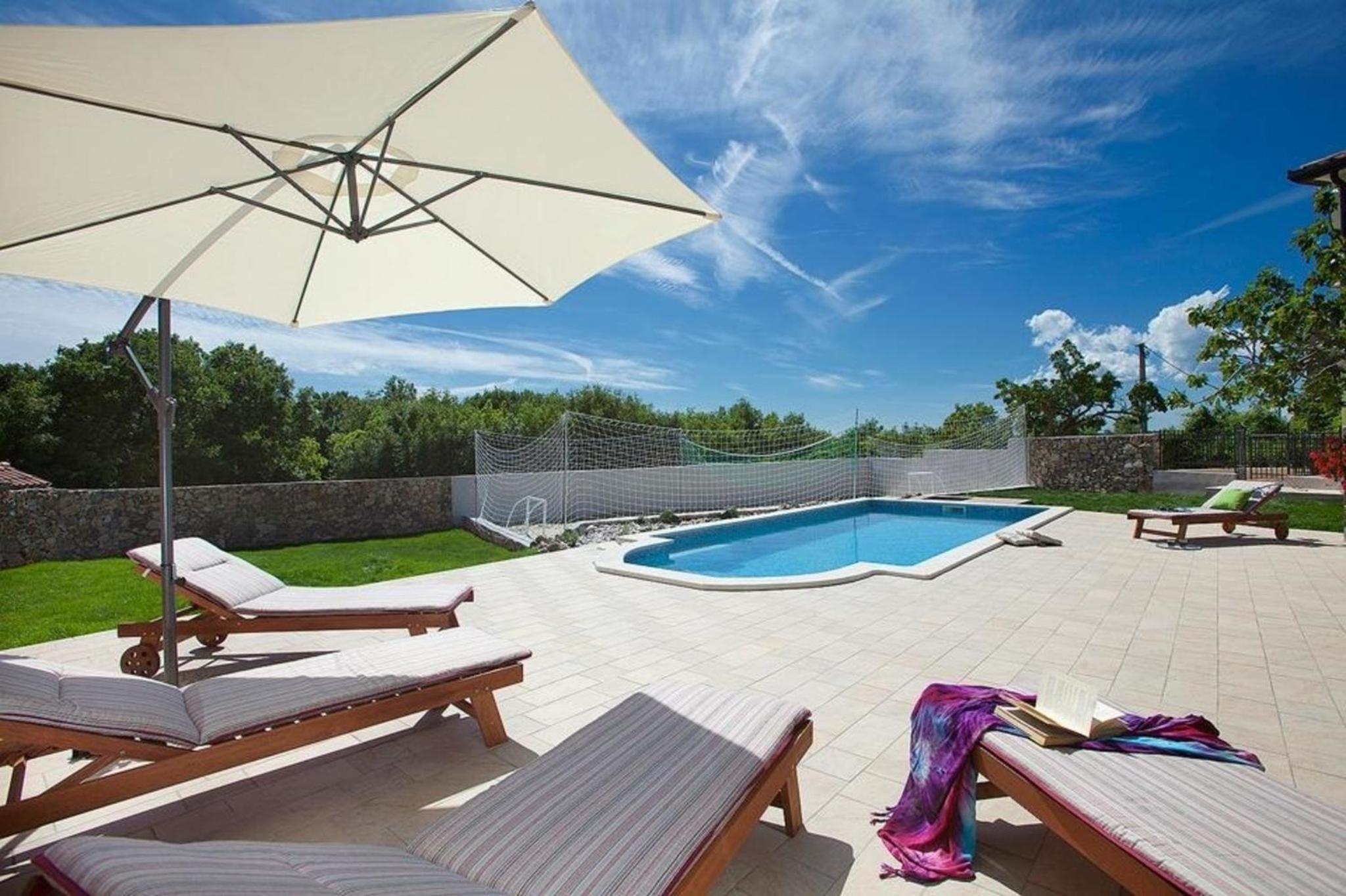 Ferienhaus mit Privatpool für 9 Personen ca 200 qm in Stanišovi, Istrien Bucht von Raša view 5
