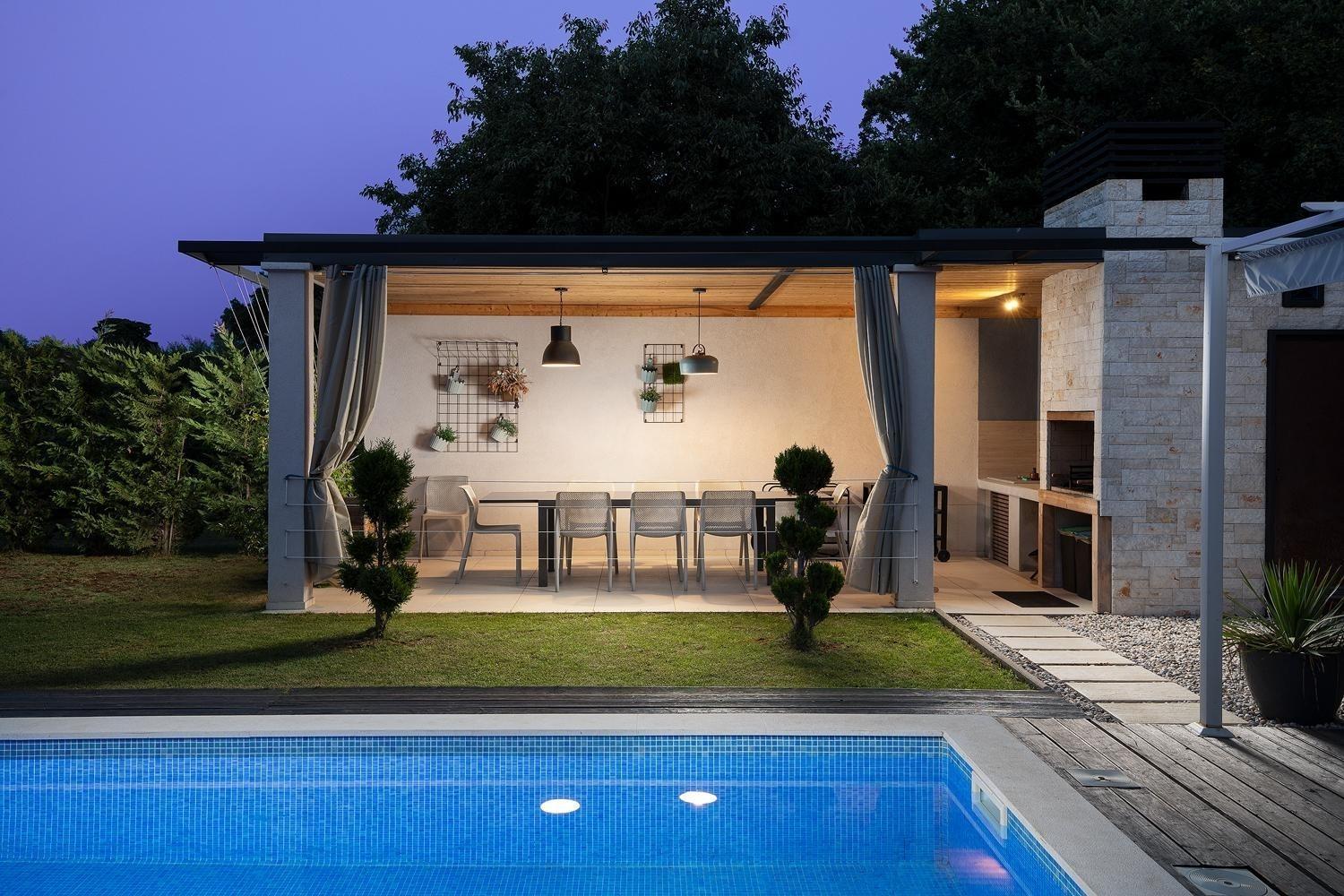 Ferienhaus mit Privatpool für 10 Personen ca 200 qm in Šišan, Istrien Südküste von Istrien view 5