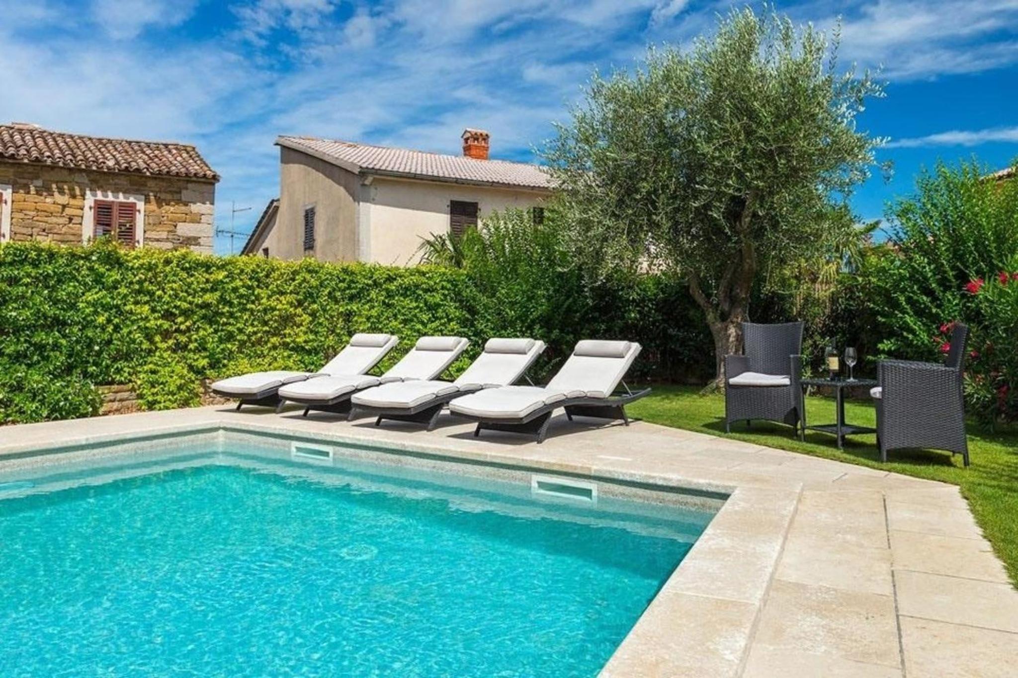Ferienhaus mit Privatpool für 8 Personen ca 200 qm in Kaldir, Istrien Motuvun und Umgebung view 4