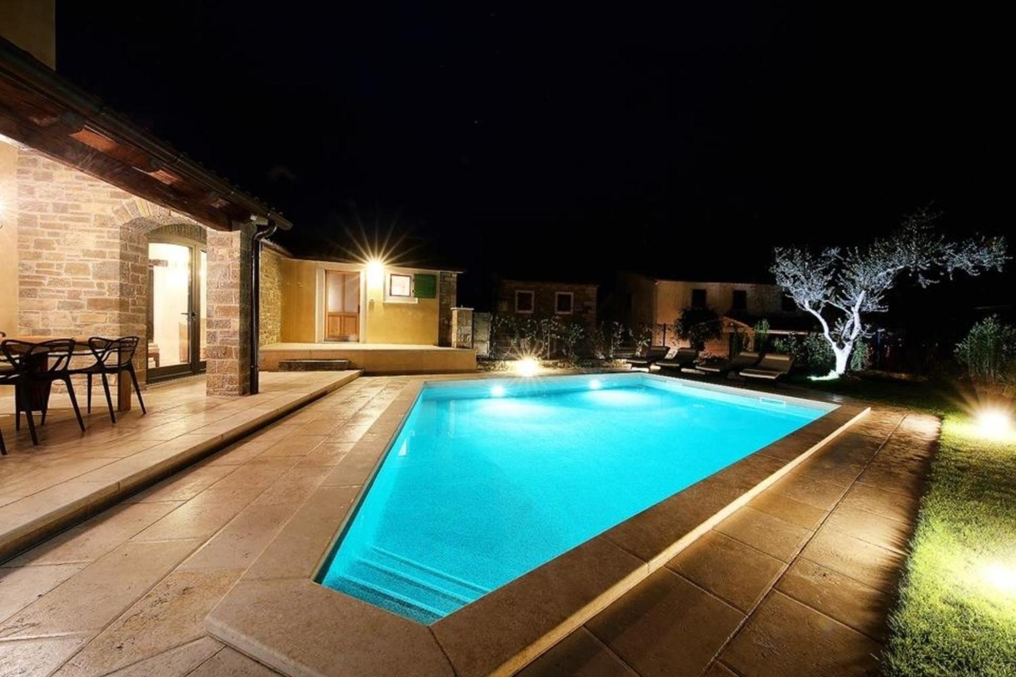 Ferienhaus mit Privatpool für 8 Personen ca 200 qm in Kaldir, Istrien Motuvun und Umgebung view 5