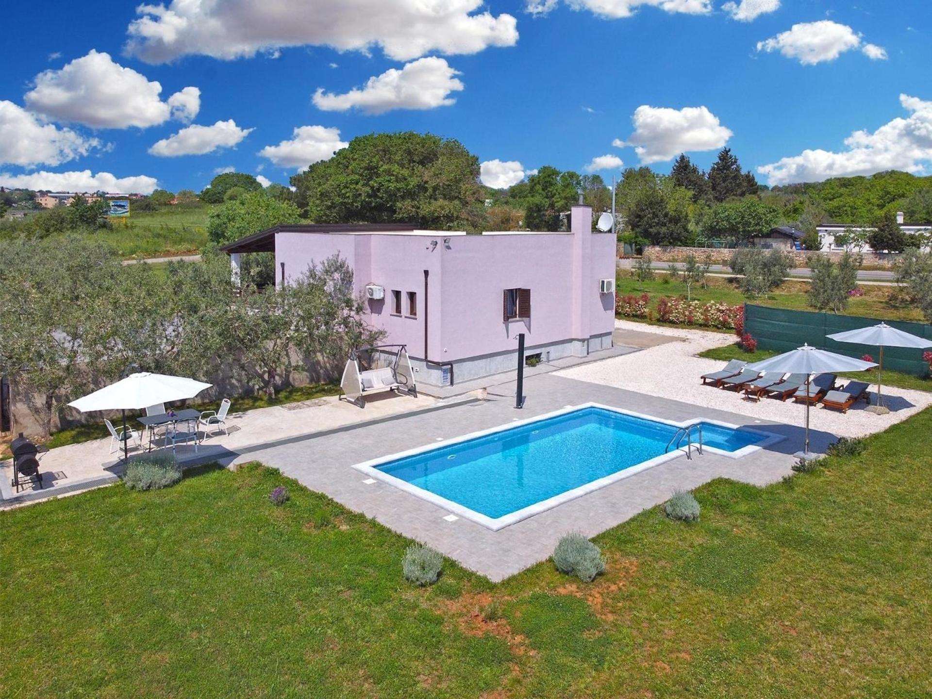 Ferienhaus mit Privatpool für 6 Personen ca 100 qm in Pomer, Istrien Istrische Riviera