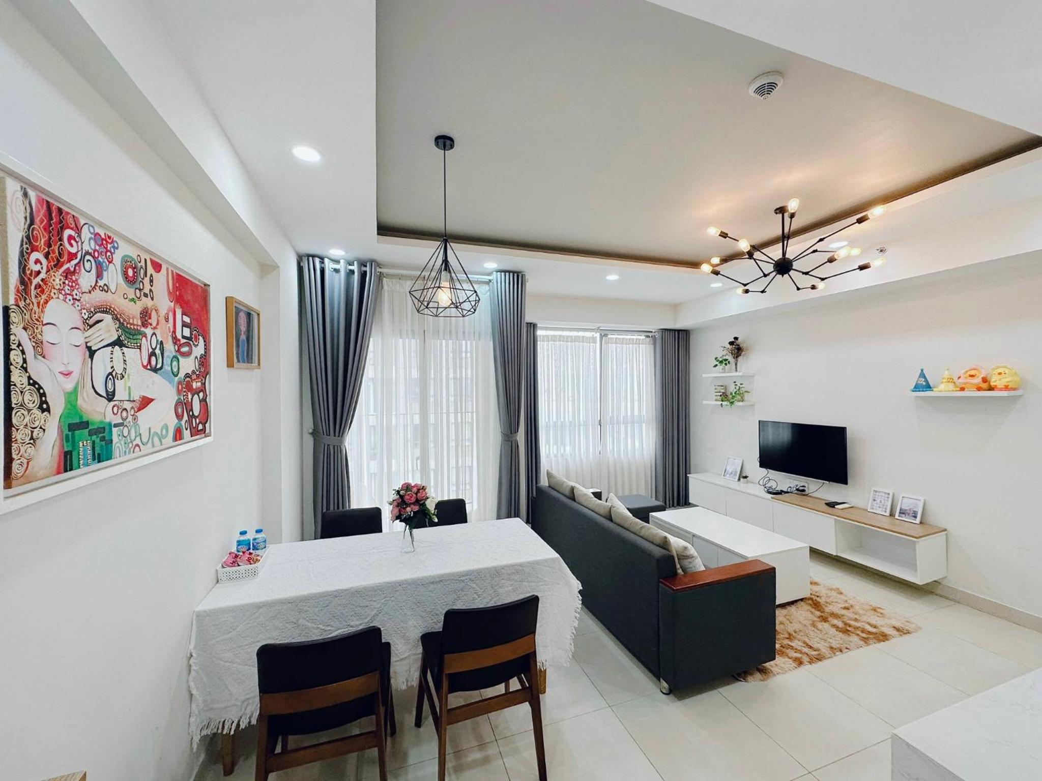 Masteri Thao Dien luxury apartment with beautiful view, fully furnished, near the city center