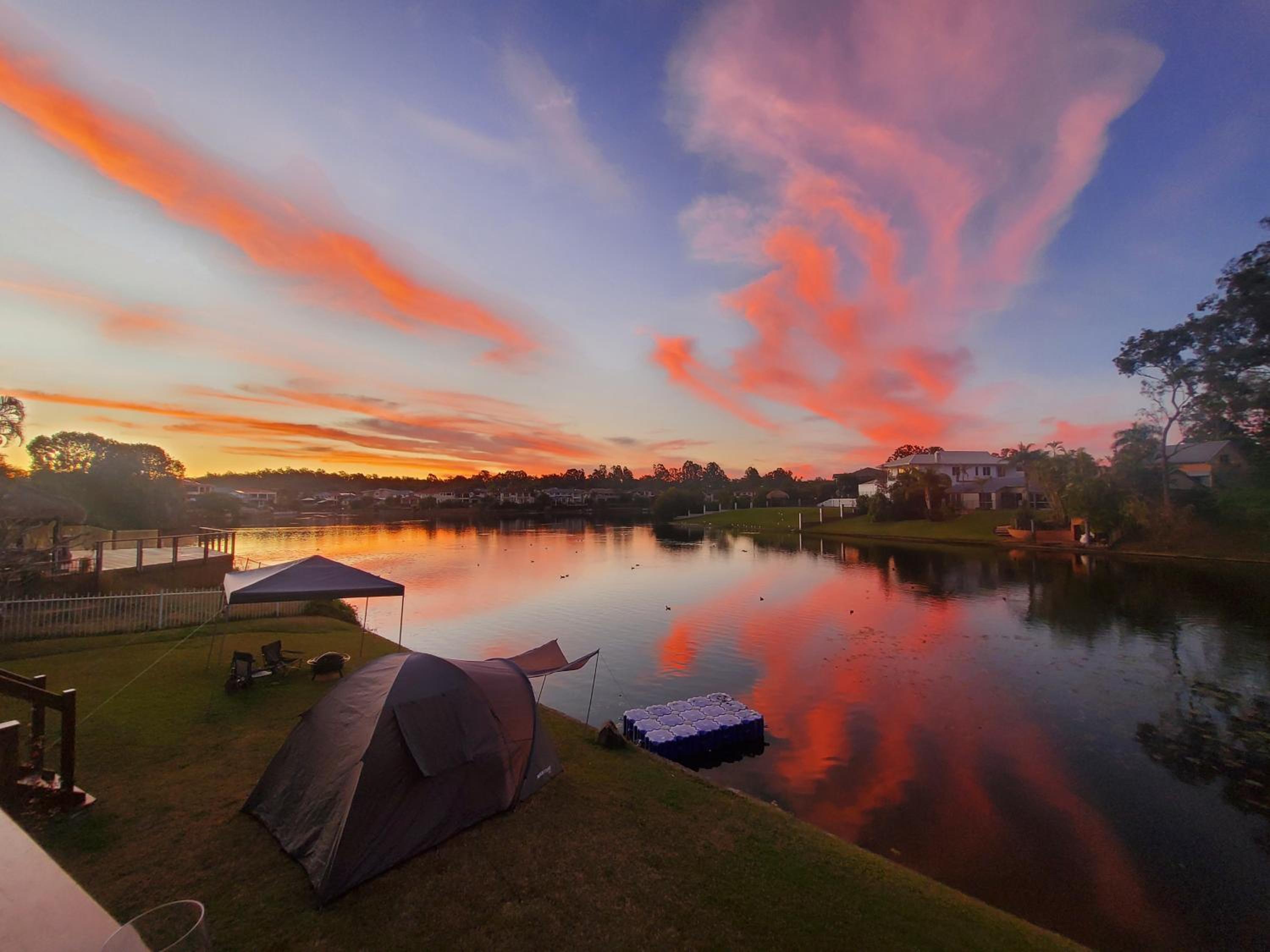 Serene Lakefront Villa, Westlake, Brisbane