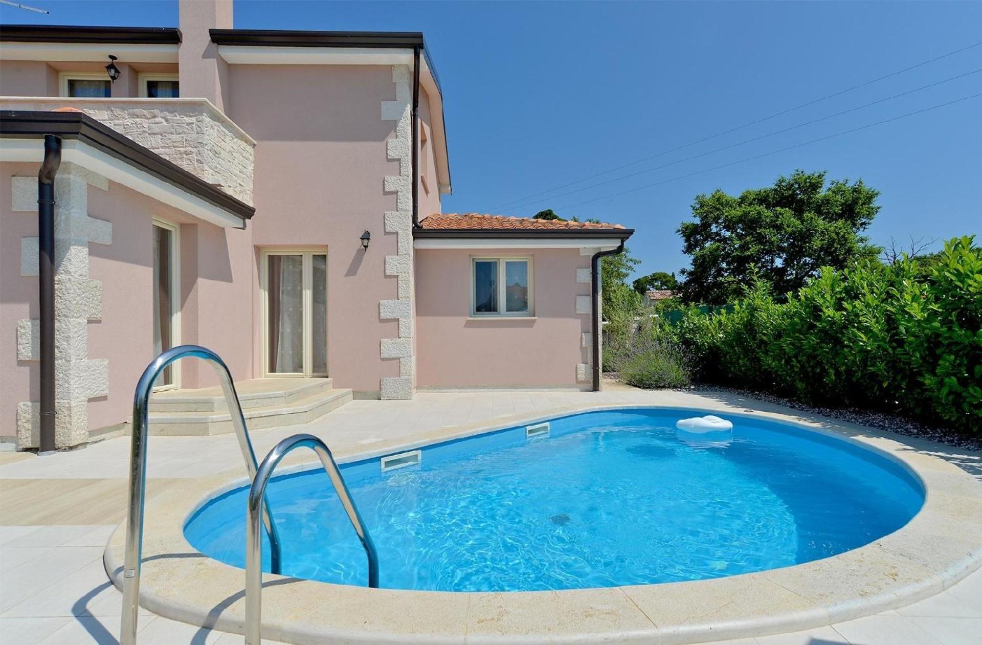 Ferienhaus mit Privatpool für 8 Personen ca 150 qm in Vržnaveri, Istrien Istrische Riviera view 4