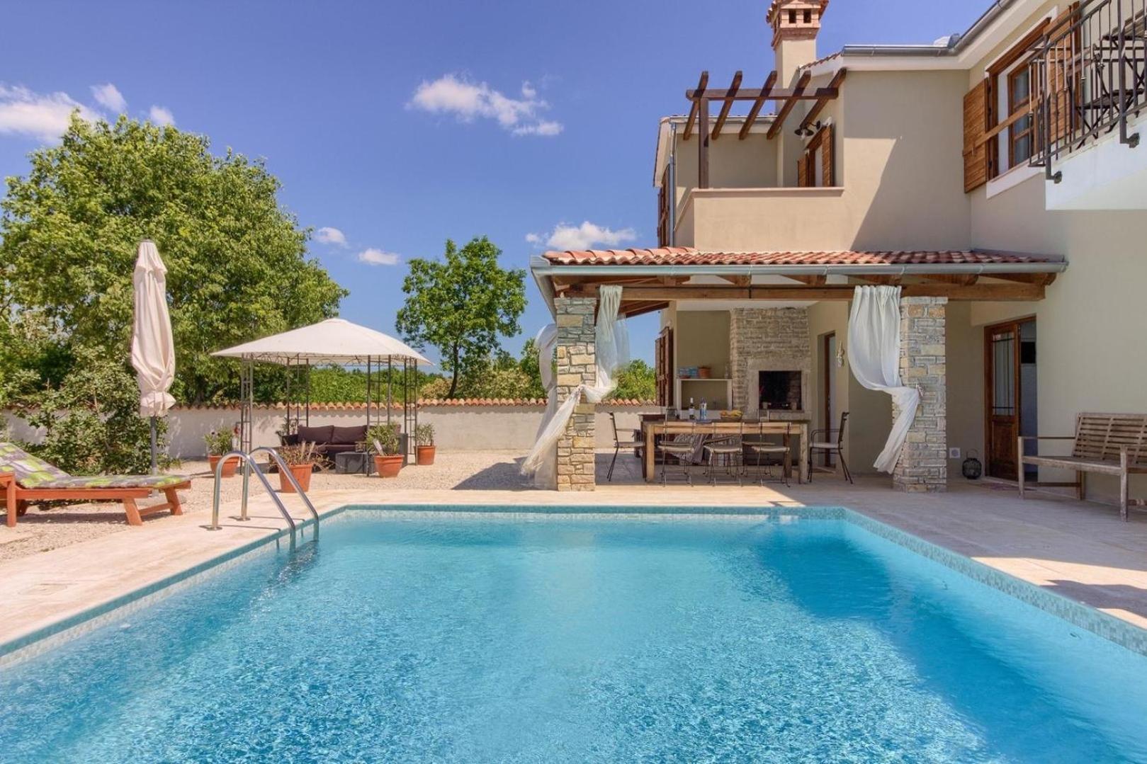 Ferienhaus mit Privatpool für 8 Personen ca 179 qm in Juršići, Istrien Binnenland von Istrien view 4