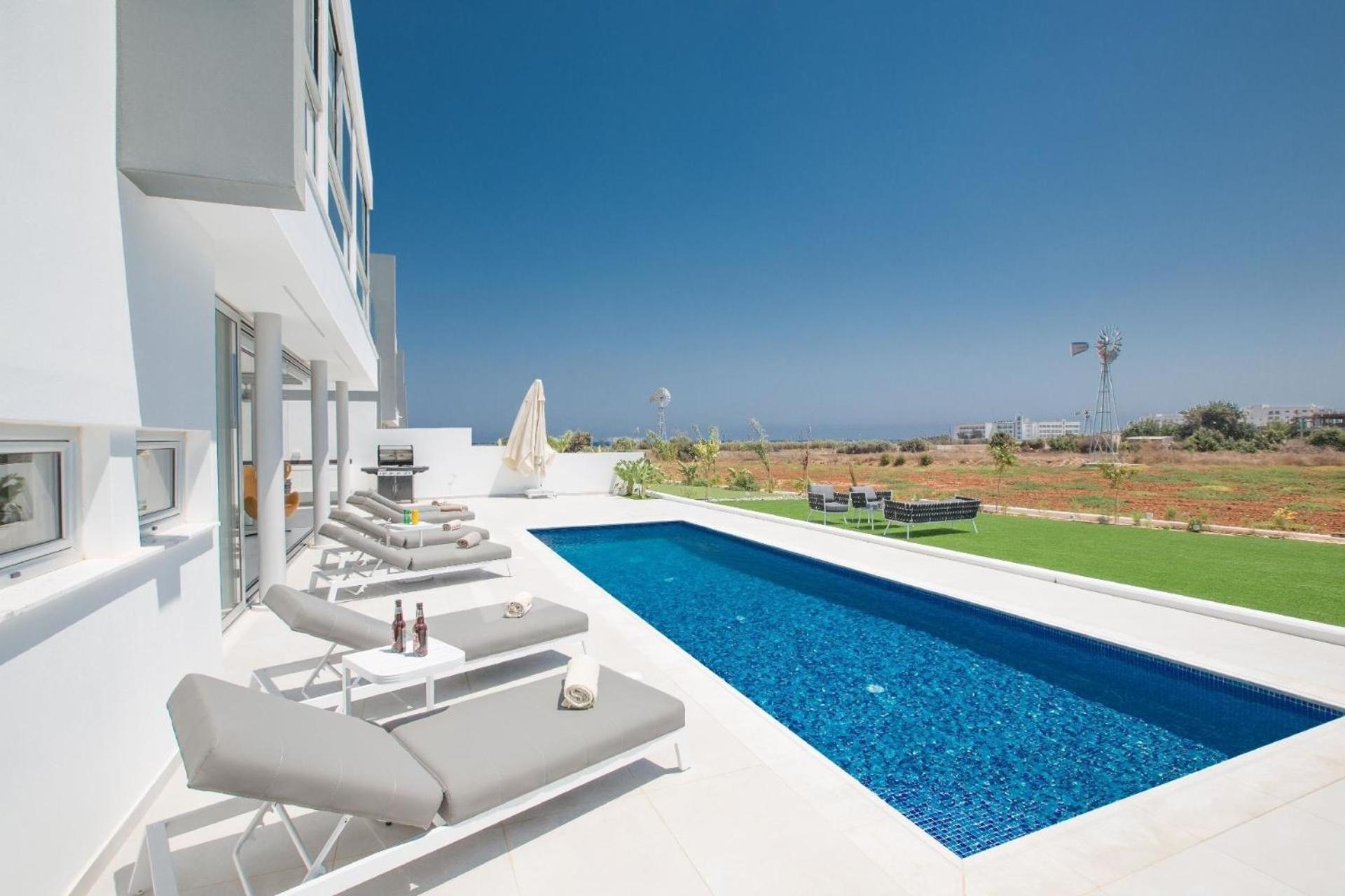 Ferienhaus mit Privatpool für 8 Personen ca 130 qm in Pernera, Südküste von Zypern
