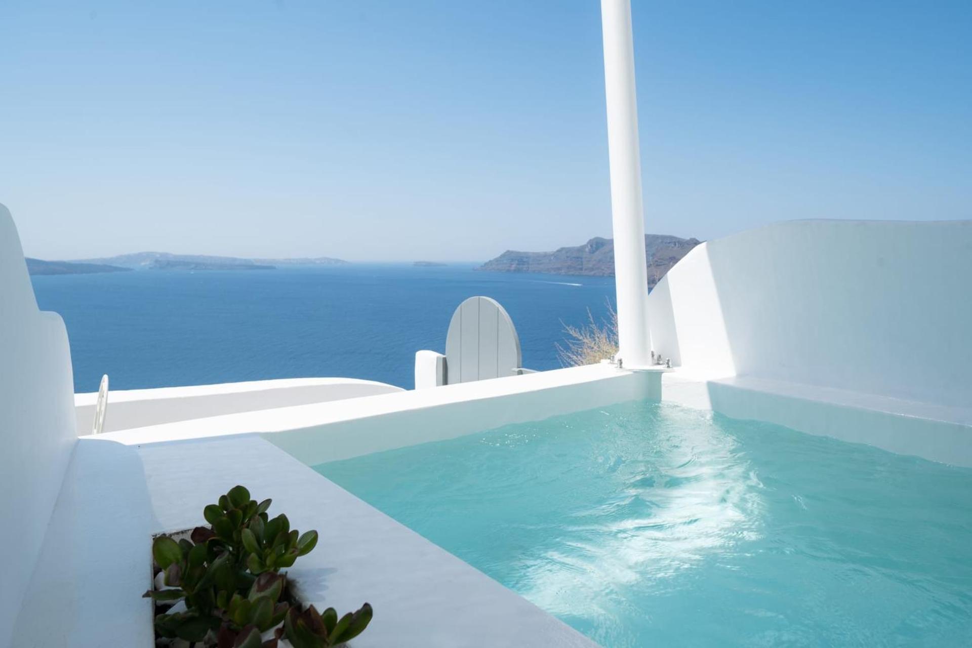 Splendid Santorini Suite Suite With Sea View And Hottub photo 4