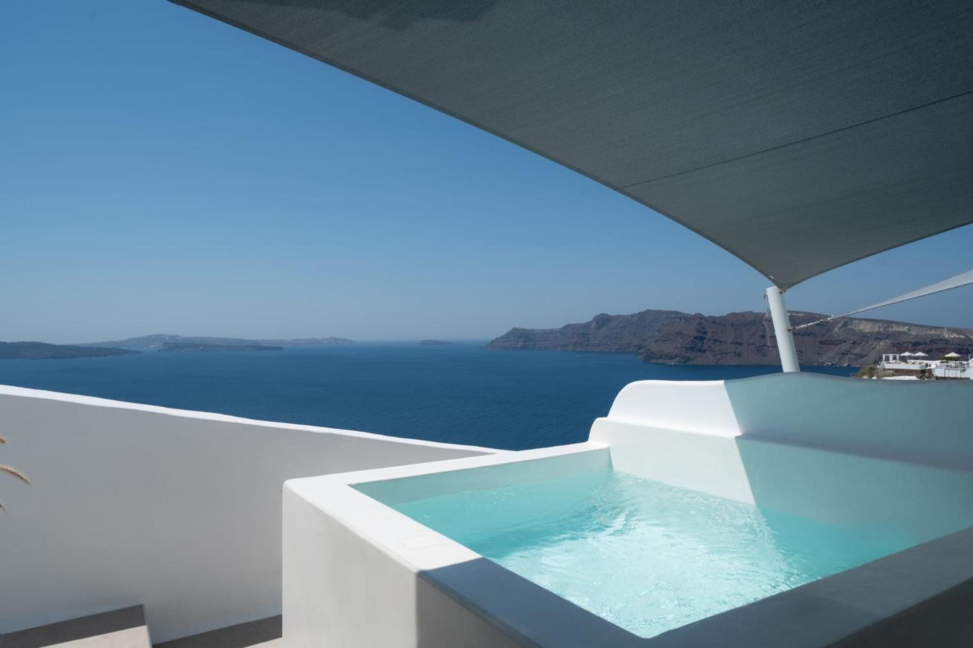 Splendid Santorini Suite Suite With Sea View And Hottub photo 2