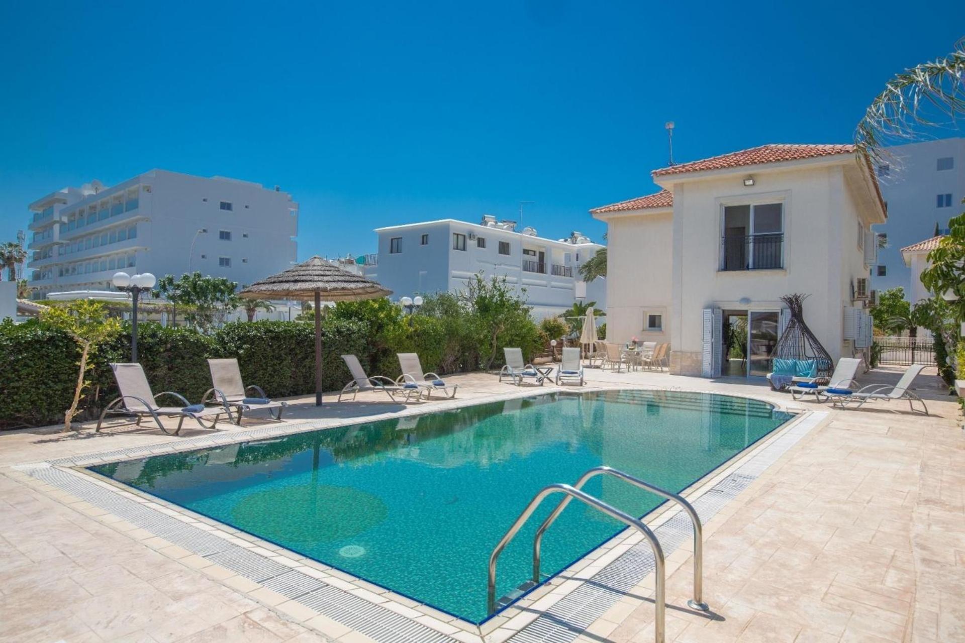 Ferienhaus mit Privatpool für 9 Personen ca 190 qm in Protaras, Südküste von Zypern