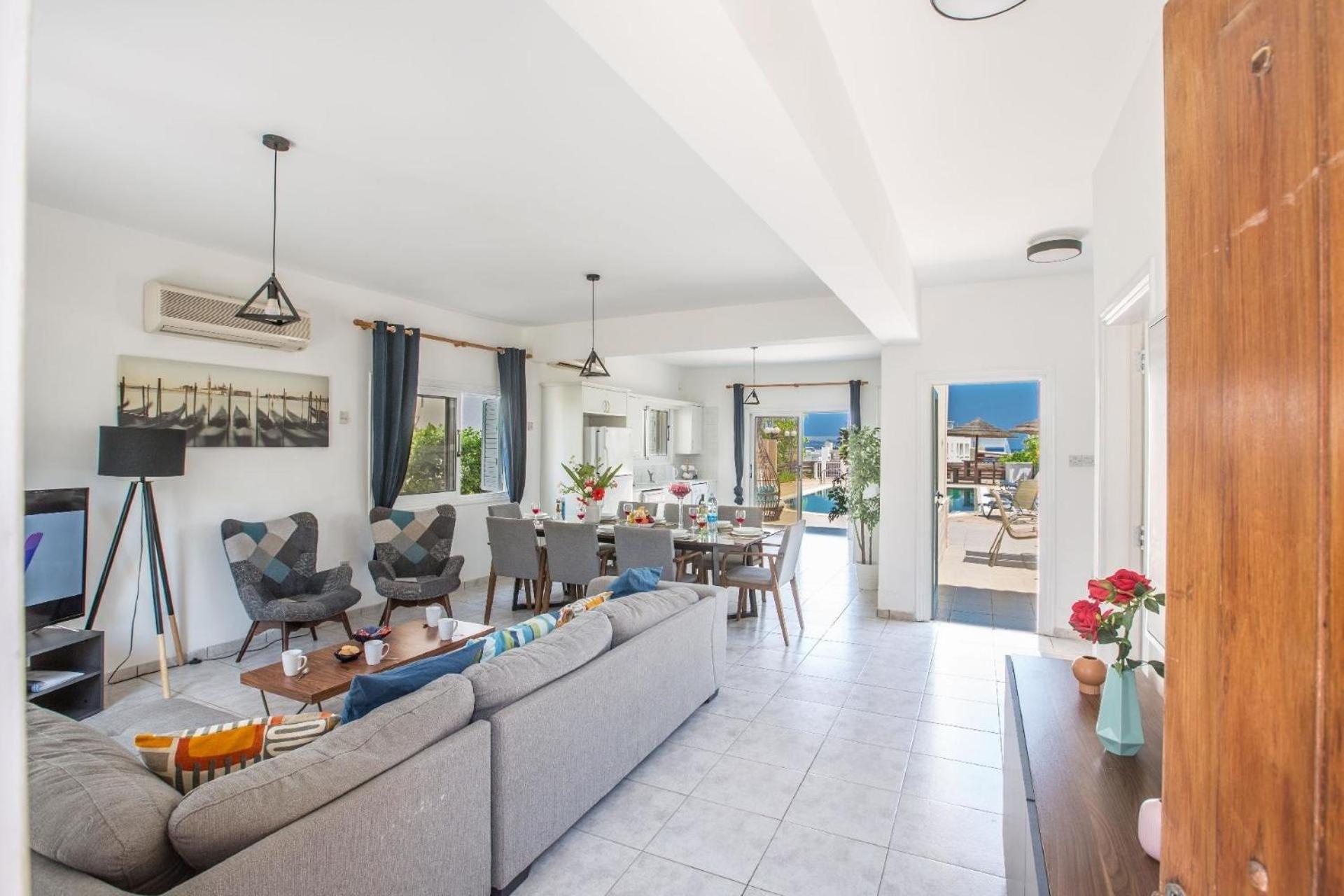 Ferienhaus mit Privatpool für 9 Personen ca 190 qm in Protaras, Südküste von Zypern