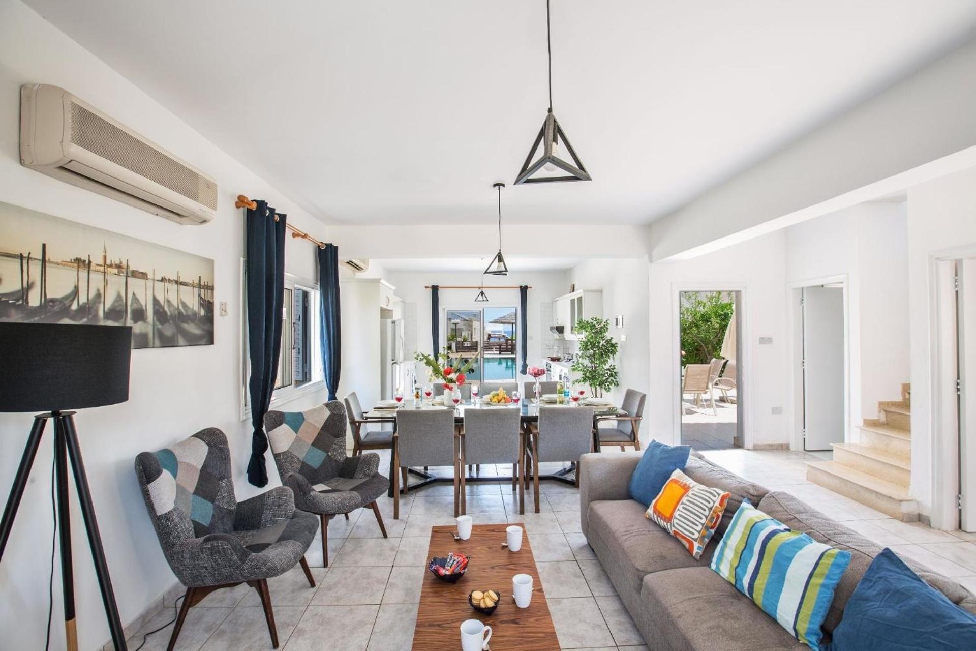 Ferienhaus mit Privatpool für 9 Personen ca 190 qm in Protaras, Südküste von Zypern