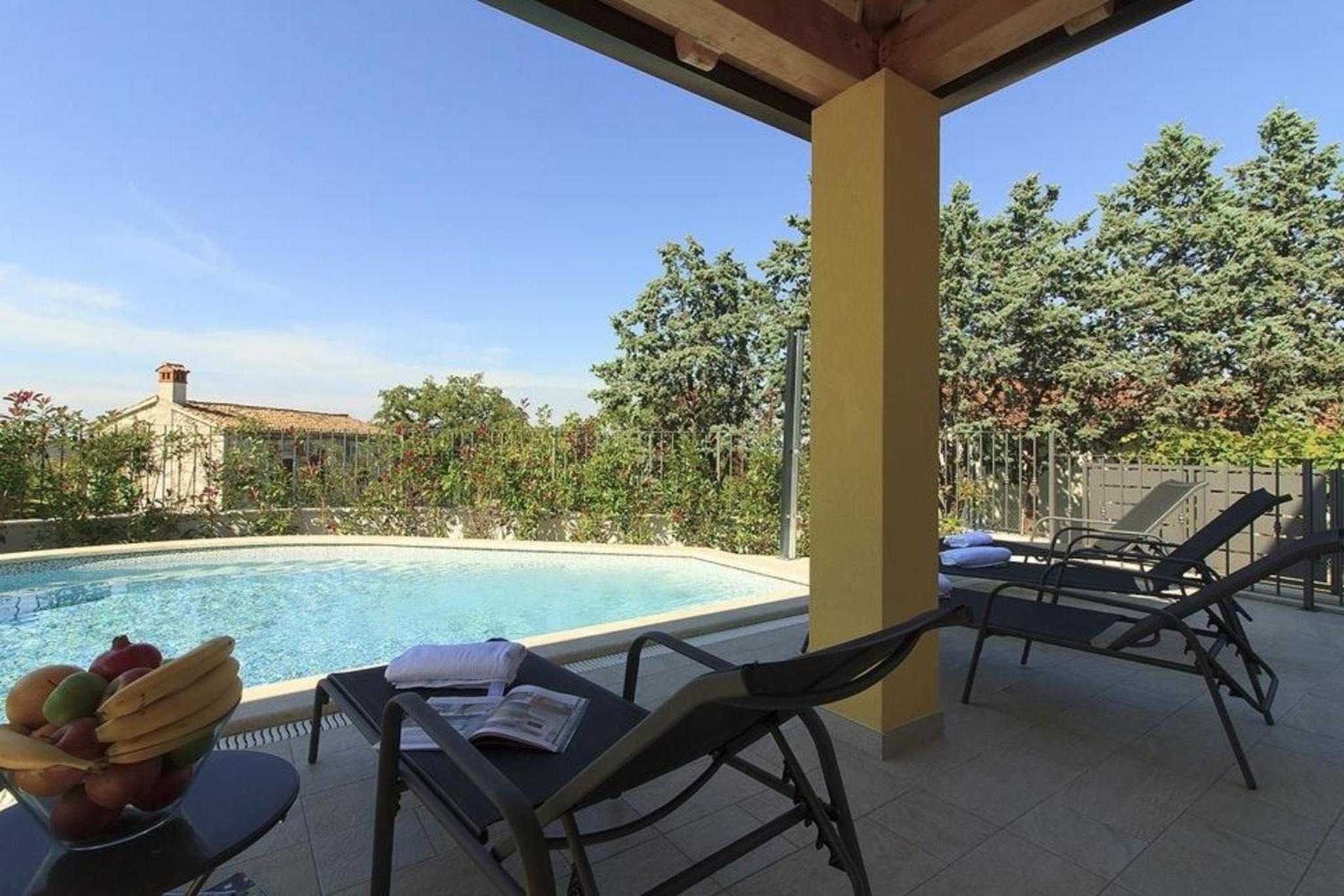 Ferienhaus mit Privatpool für 8 Personen ca 120 qm in Mugeba, Istrien Istrische Riviera view 4