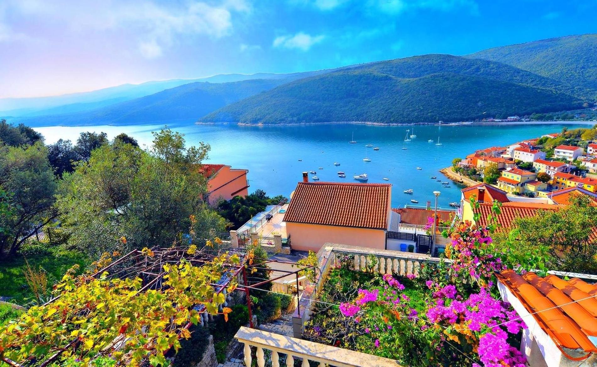 Ferienwohnung für 4 Personen ca 42 qm in Rabac, Istrien Bucht von Rabac view 2