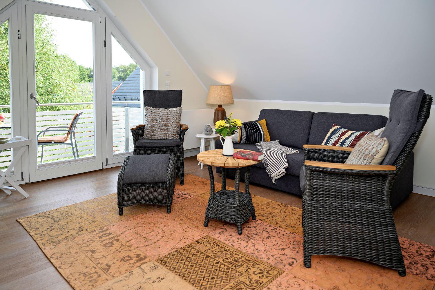 Ferienwohnung Maisonette Abendrot am Plauer See