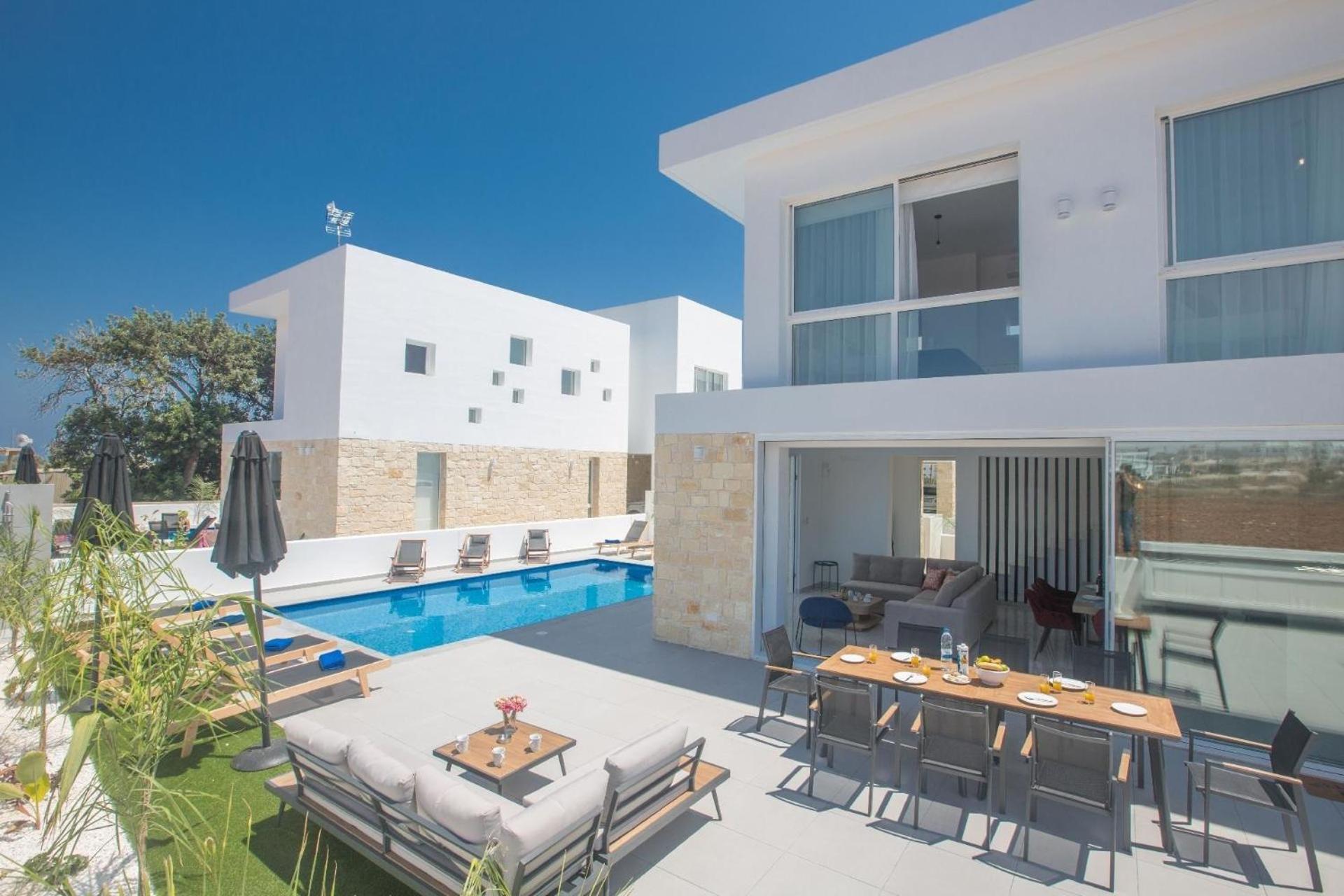 Ferienhaus mit Privatpool für 9 Personen ca 160 qm in Protaras, Südküste von Zypern