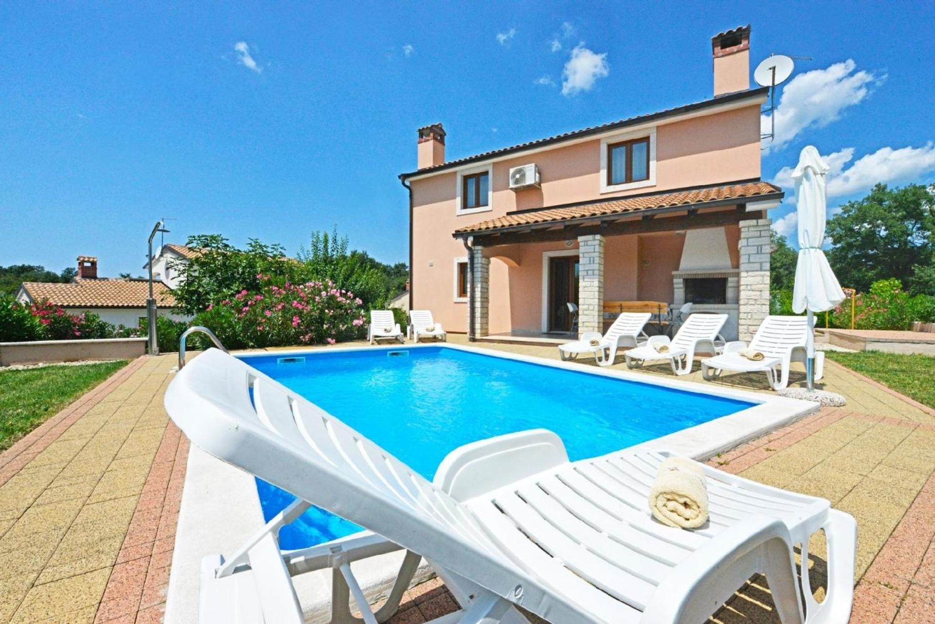 Ferienhaus mit Privatpool für 6 Personen ca 115 qm in Radetici, Istrien Binnenland von Istrien - b54831