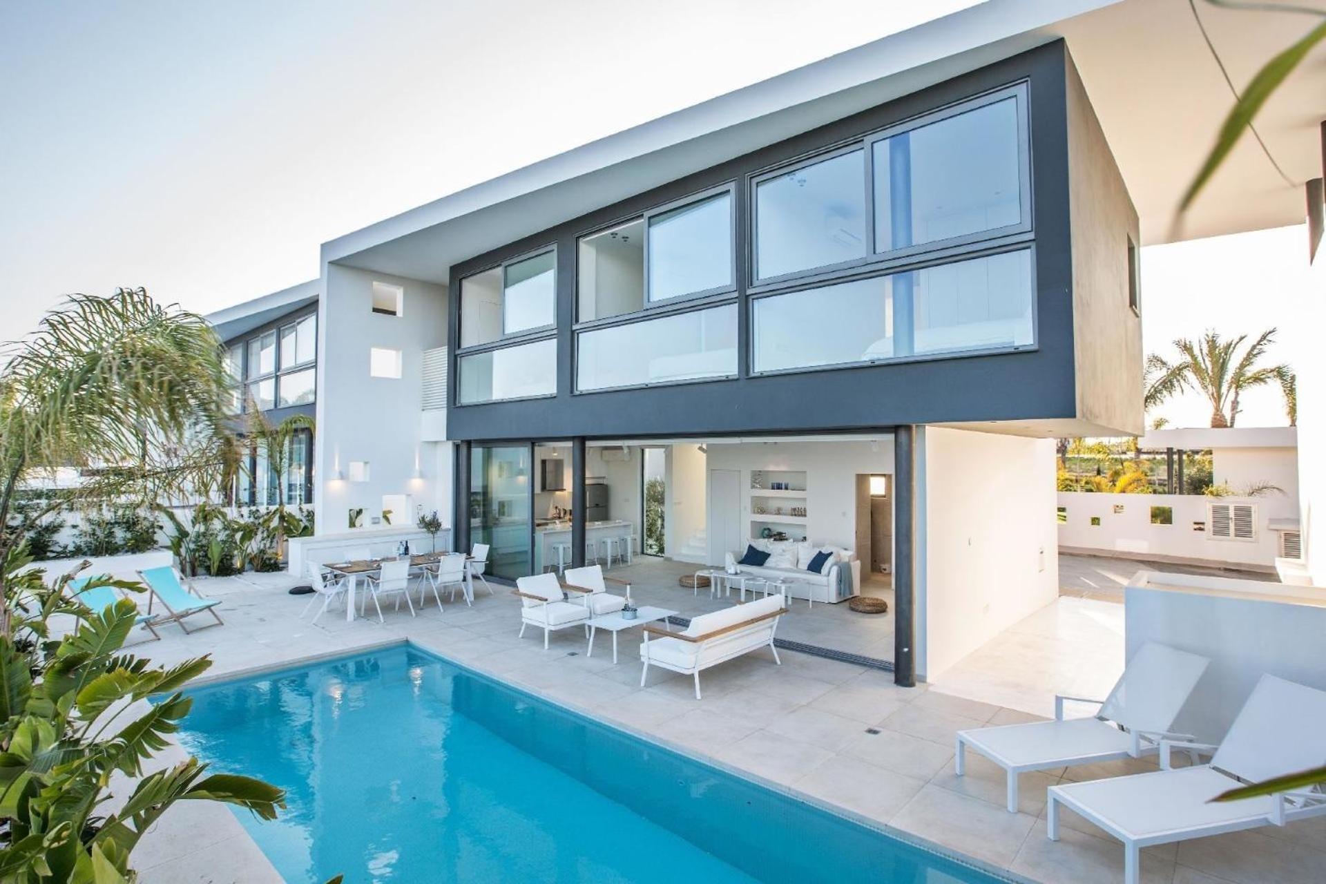 Ferienhaus mit Privatpool für 8 Personen ca 125 qm in Paralimni, Südküste von Zypern