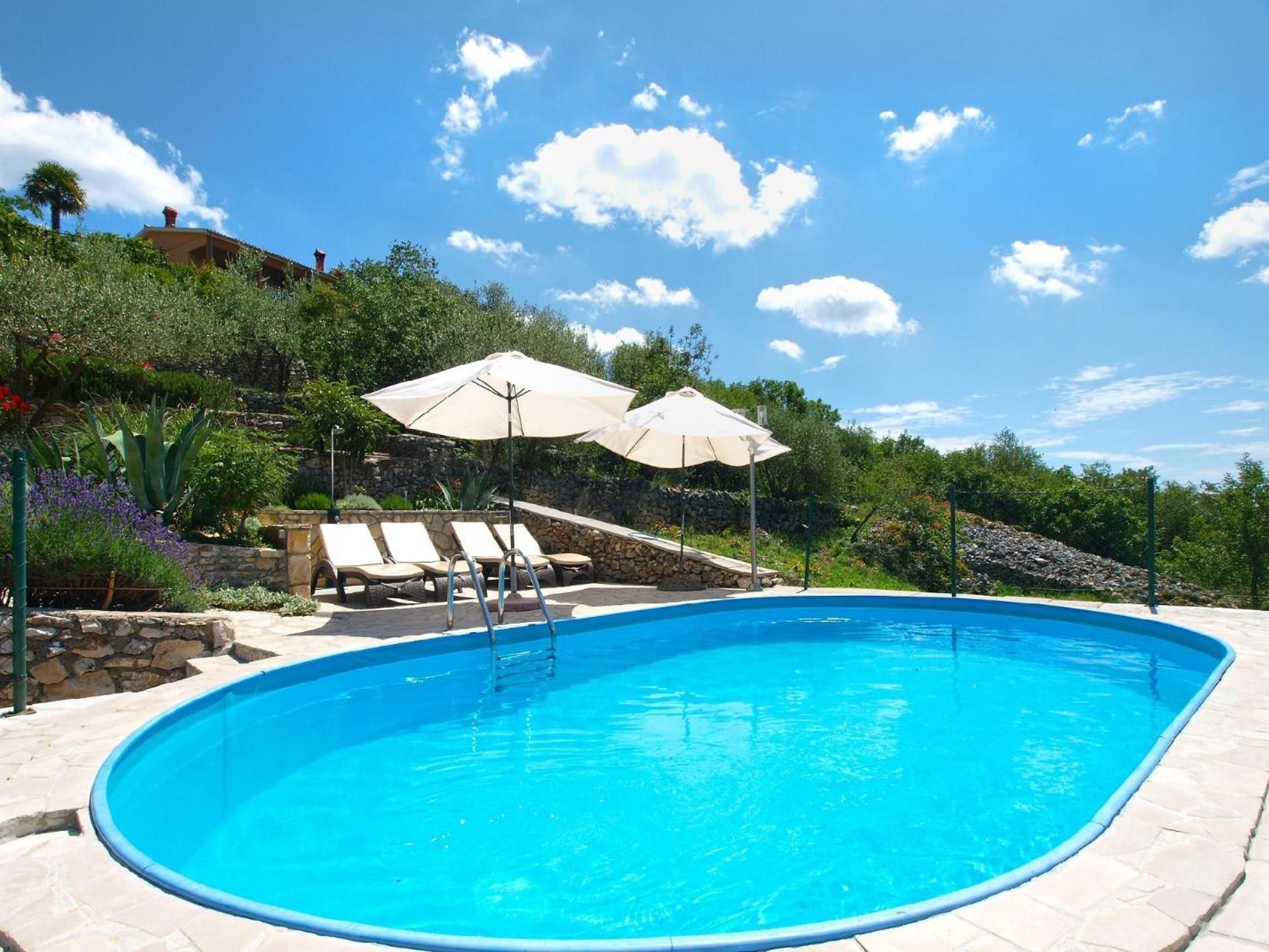 Ferienhaus mit Privatpool für 6 Personen ca 85 qm in Rabac, Istrien Bucht von Rabac view 3