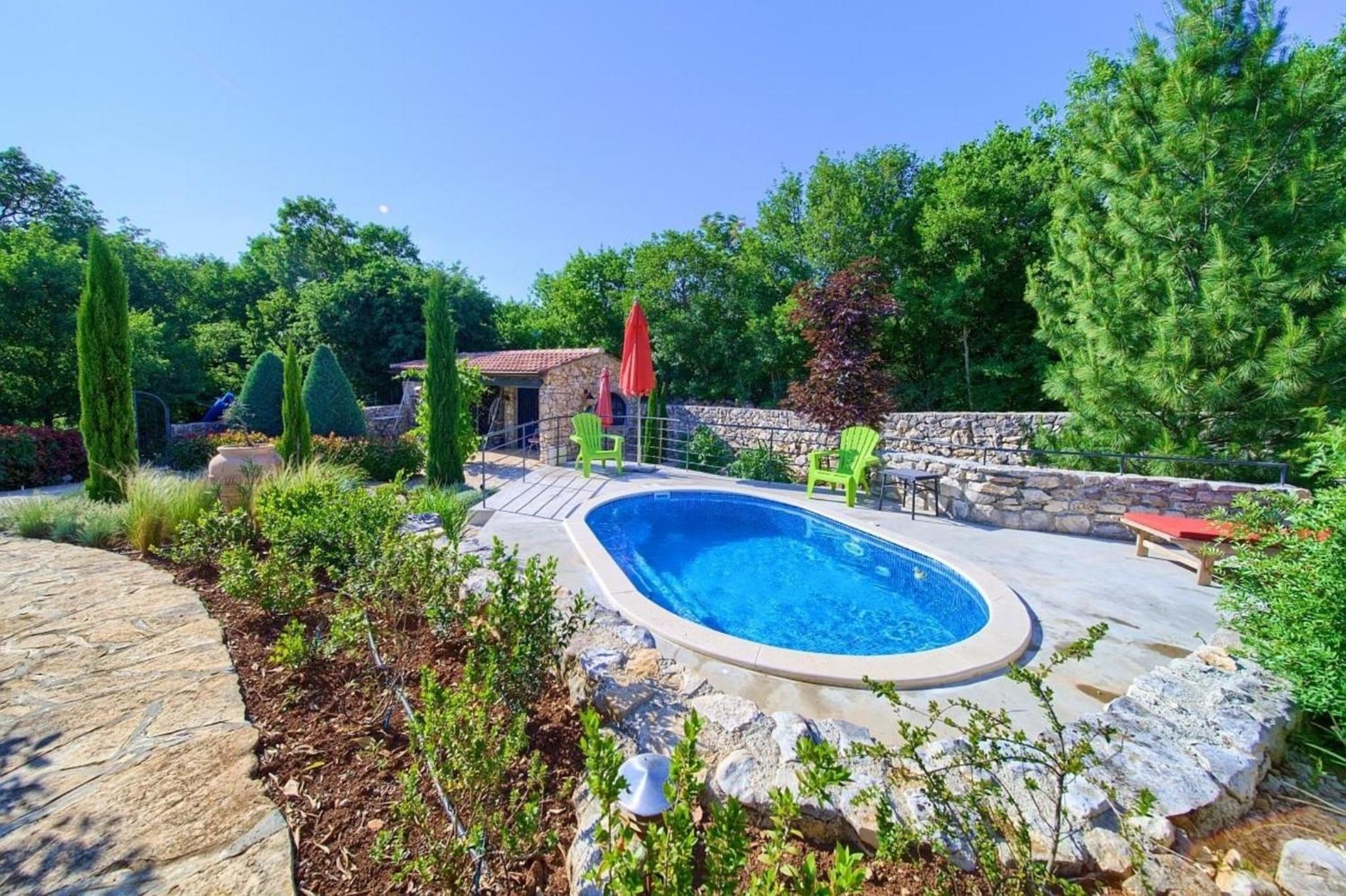 Ferienhaus mit Privatpool für 2 Personen ca 30 qm in Sveti Ivan Dobrinjski, Kvarner Bucht Krk view 4