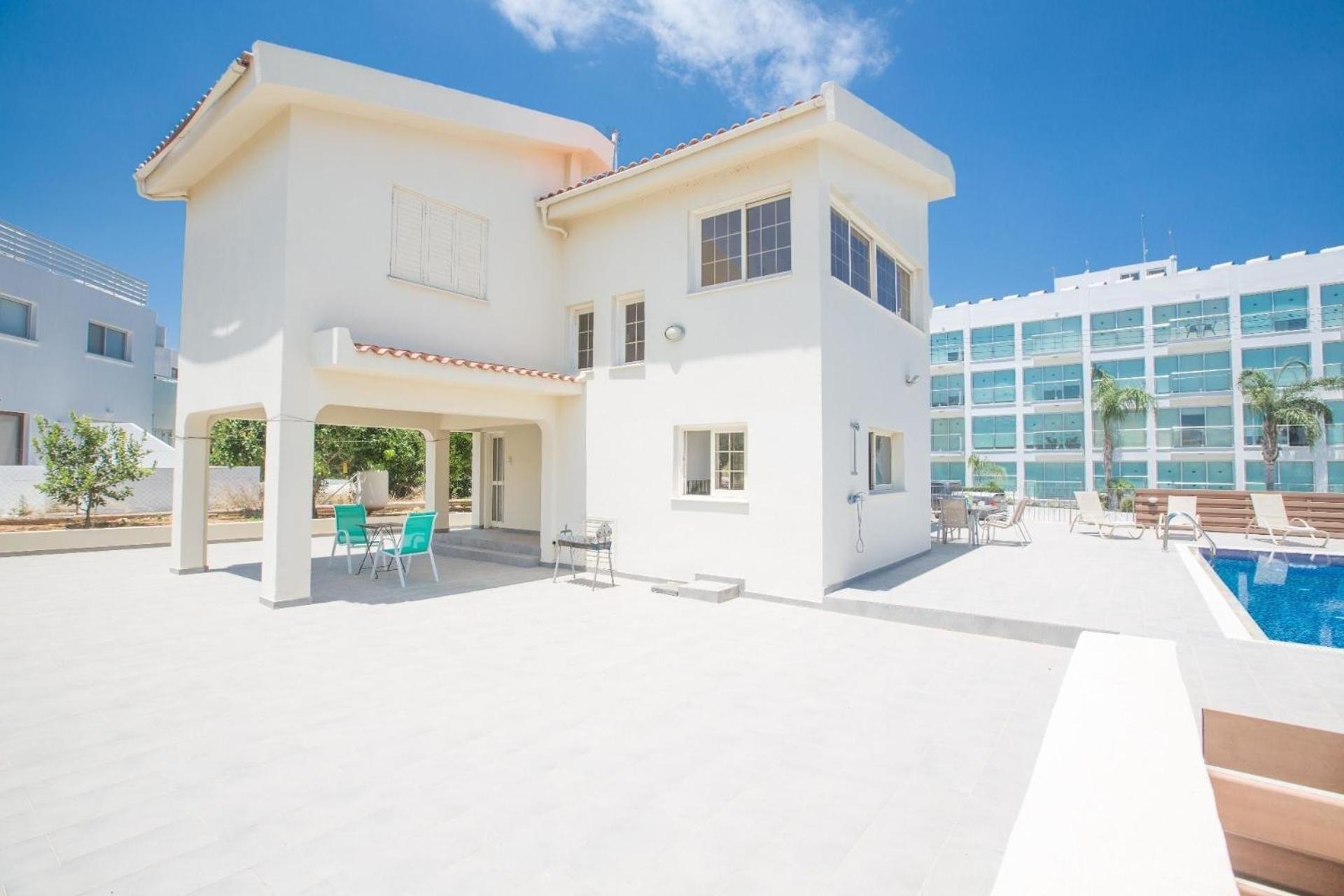 Ferienhaus mit Privatpool für 8 Personen ca 150 qm in Protaras, Südküste von Zypern
