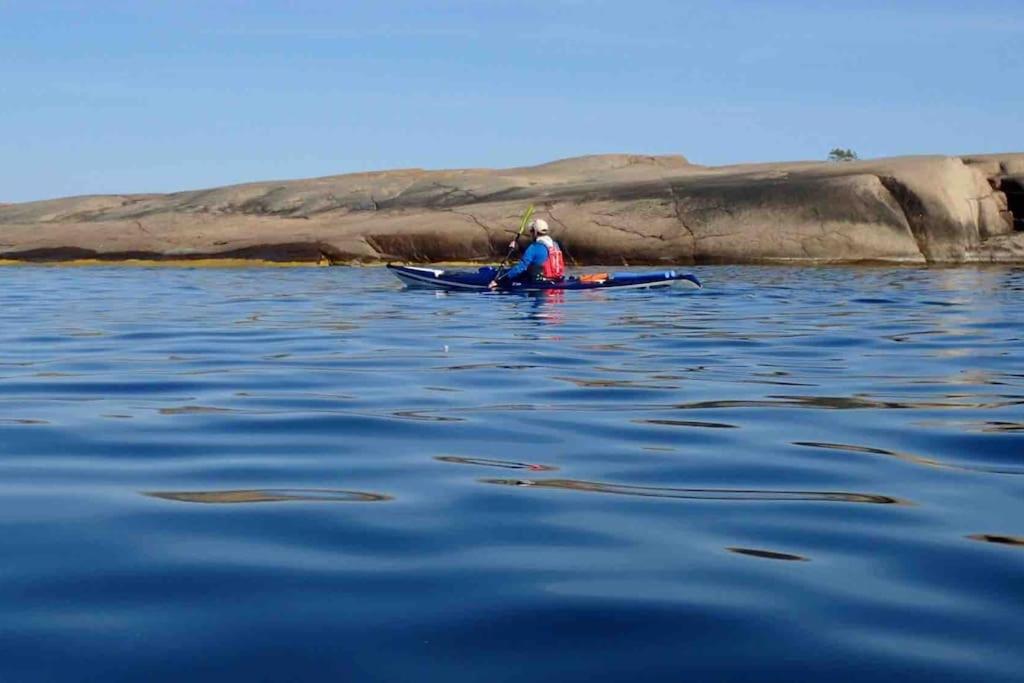 Kalles, skärgårdsidyll med utsikt över Hamnsundet