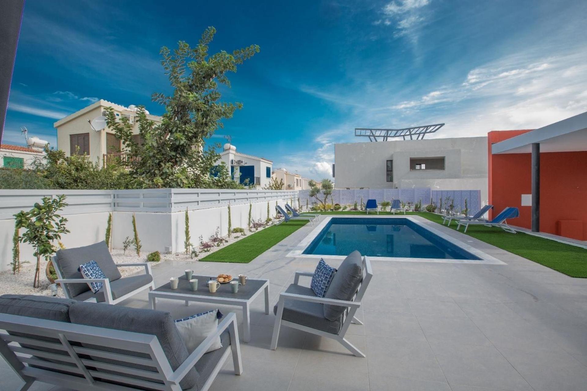 Ferienhaus mit Privatpool für 6 Personen ca 140 qm in Protaras, Südküste von Zypern - b58936