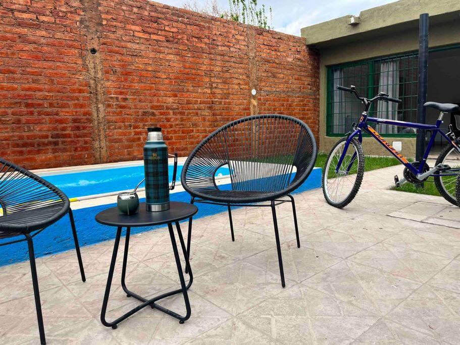 Ruta del vino Piscina, Parrilla, Bici