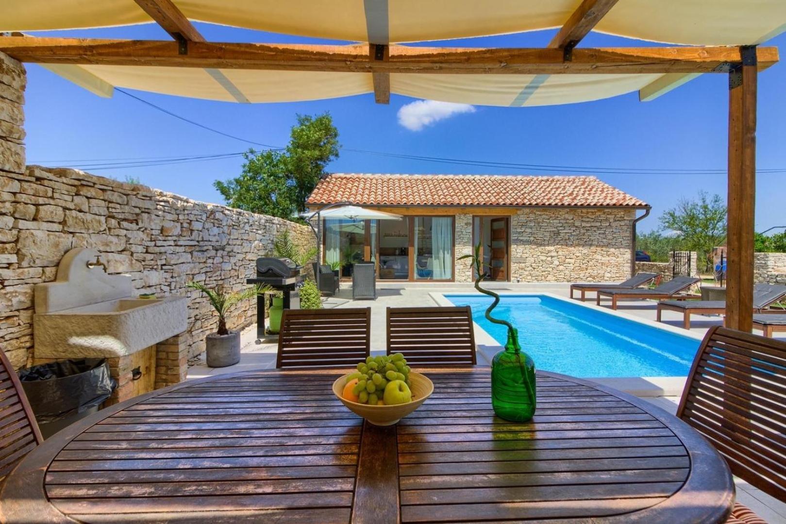 Ferienhaus mit Privatpool für 4 Personen ca 60 qm in Šišan, Istrien Südküste von Istrien view 5