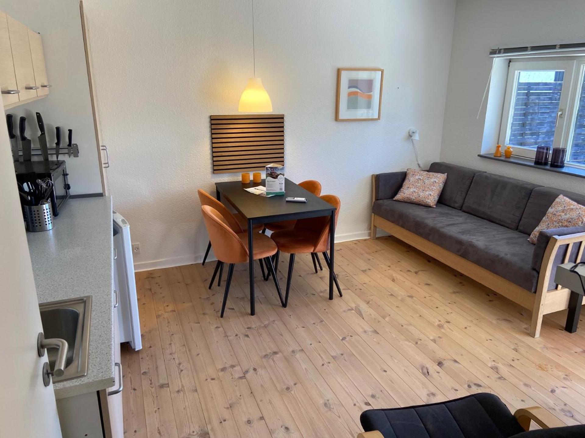 Marielyst Beach and downtown rooms