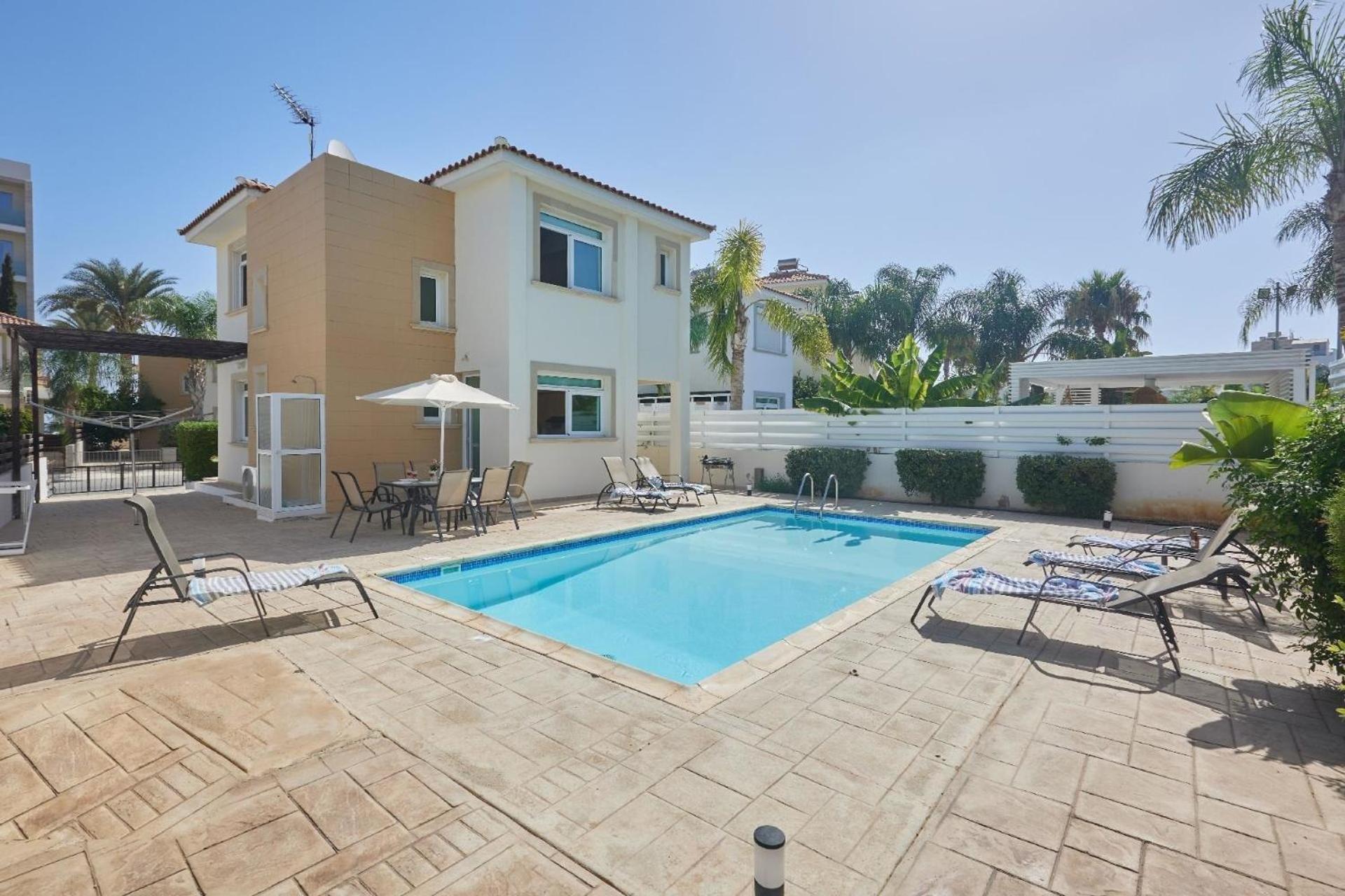Ferienhaus mit Privatpool für 6 Personen ca 1 qm in Protaras, Südküste von Zypern