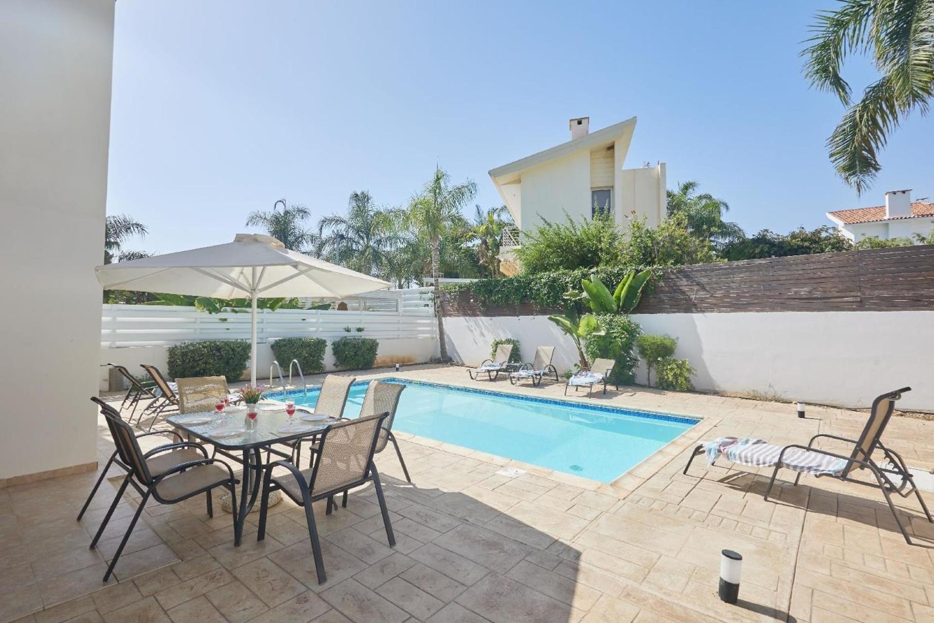 Ferienhaus mit Privatpool für 6 Personen ca 1 qm in Protaras, Südküste von Zypern