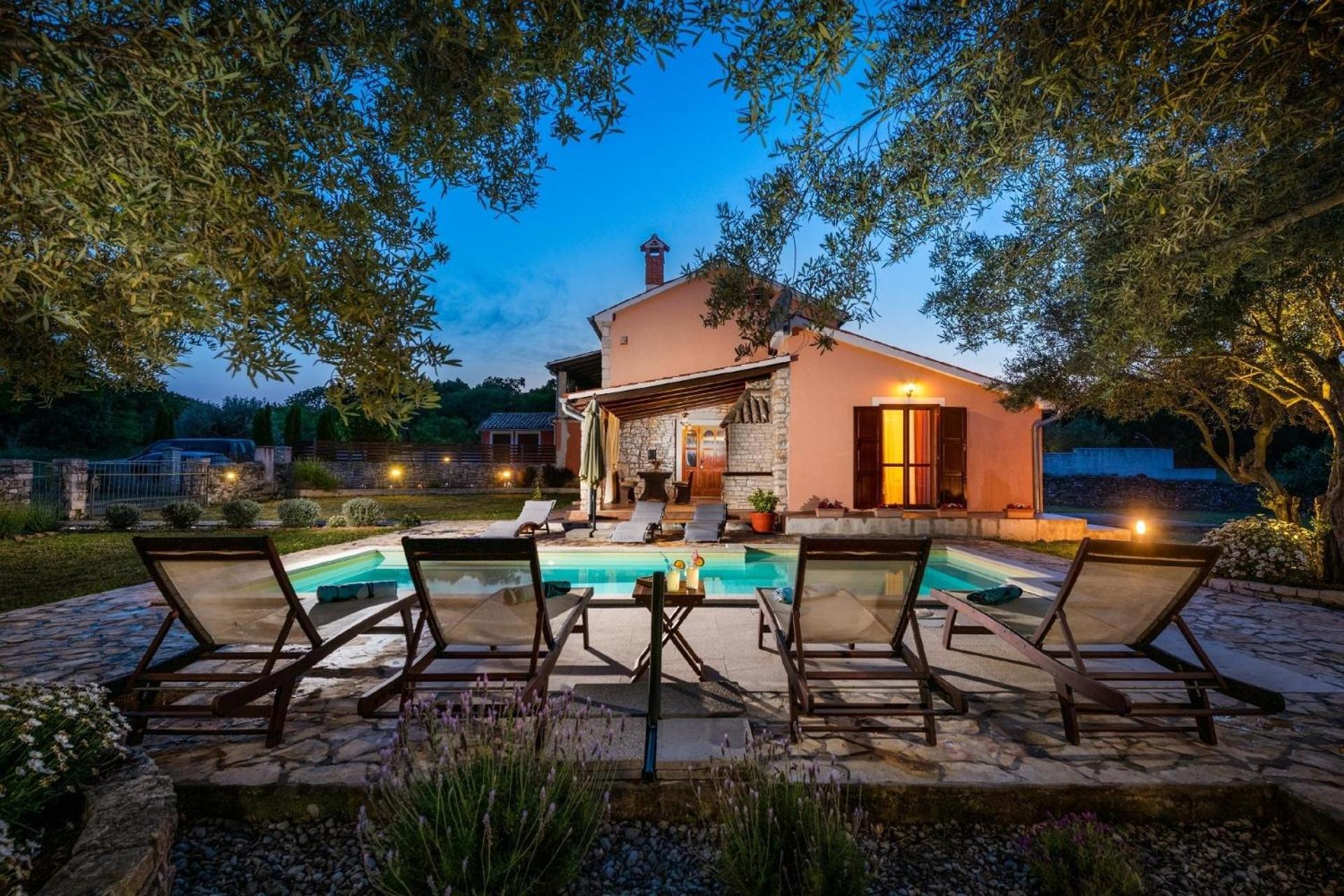 Ferienhaus mit Privatpool für 8 Personen ca 100 qm in Rakalj, Istrien Bucht von Raša view 4