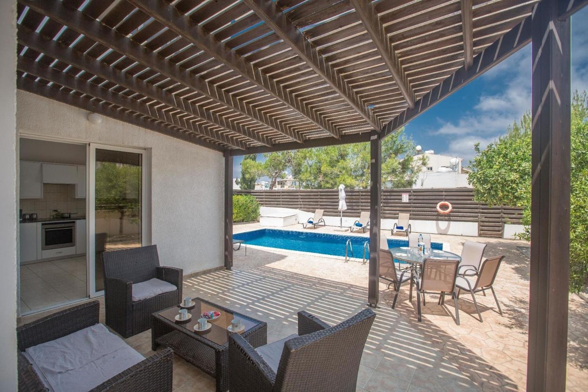 Ferienhaus mit Privatpool für 6 Personen ca 130 qm in Protaras, Südküste von Zypern
