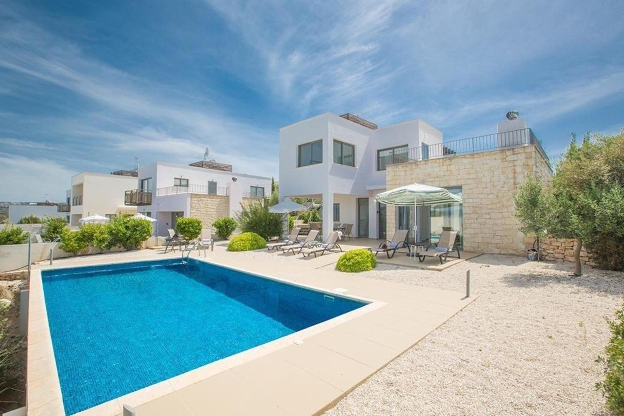 Ferienhaus mit Privatpool für 6 Personen ca 130 qm in Latchi, Westküste von Zypern Halbinsel Akamas