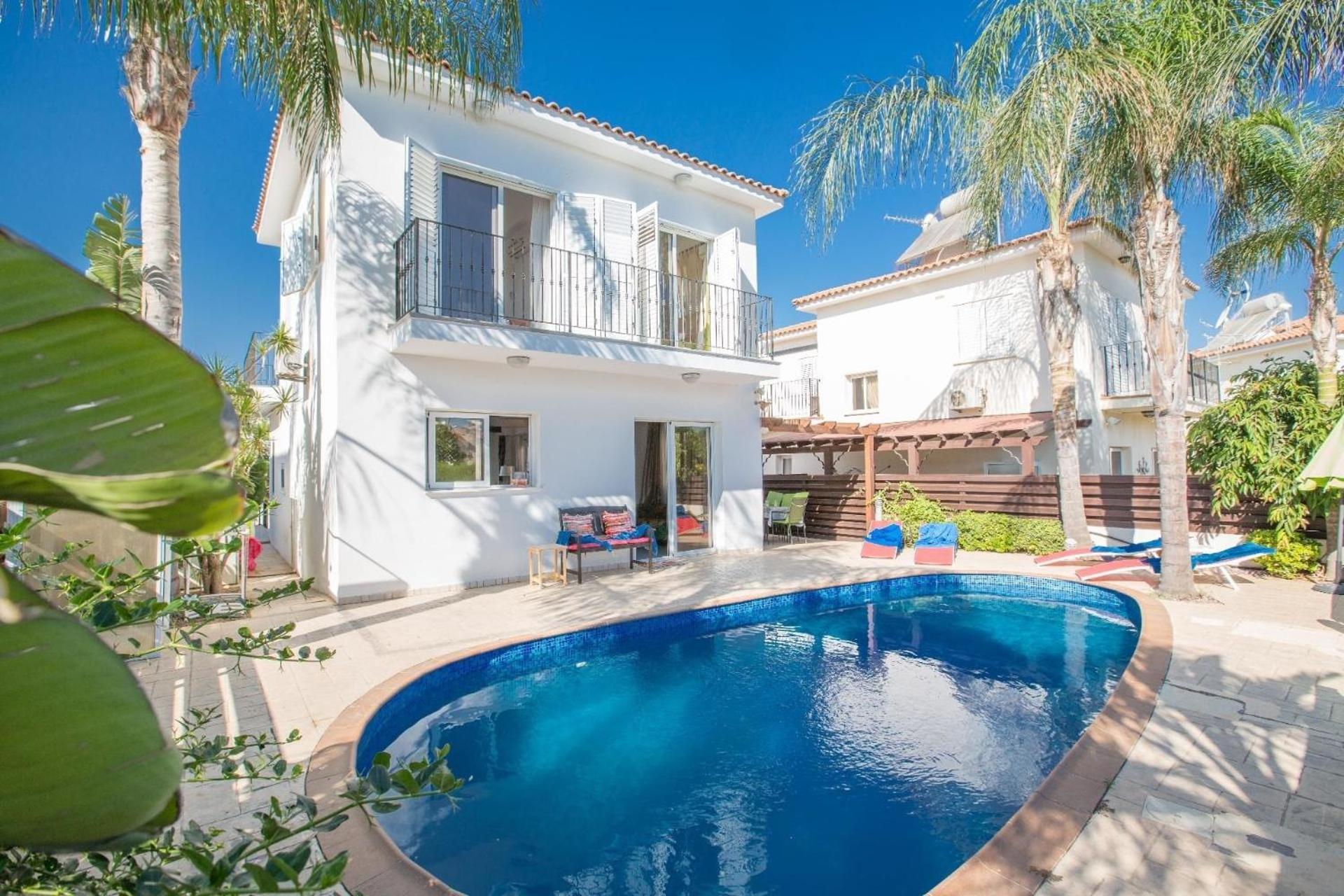 Ferienhaus mit Privatpool für 6 Personen ca 125 qm in Protaras, Südküste von Zypern