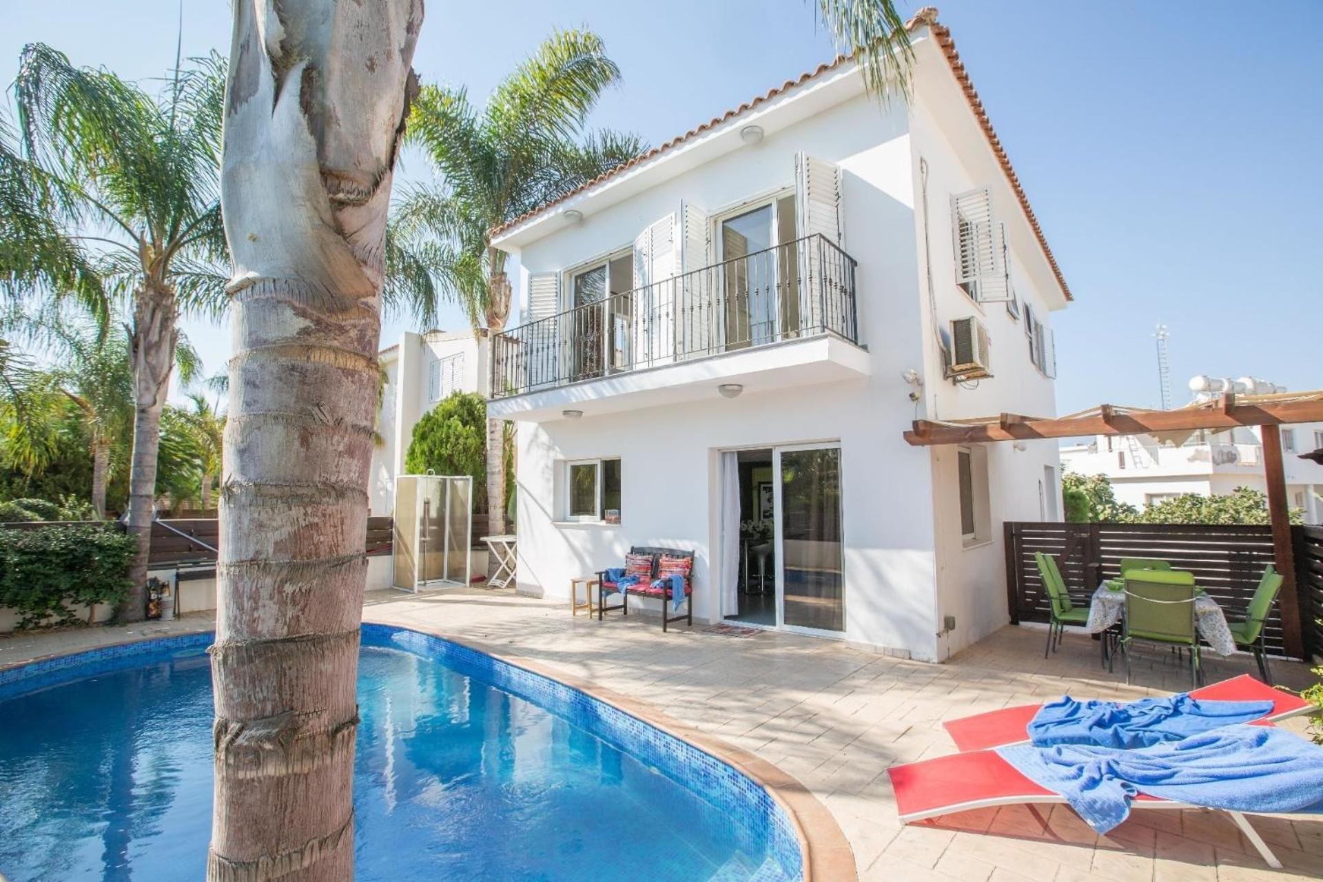 Ferienhaus mit Privatpool für 6 Personen ca 125 qm in Protaras, Südküste von Zypern