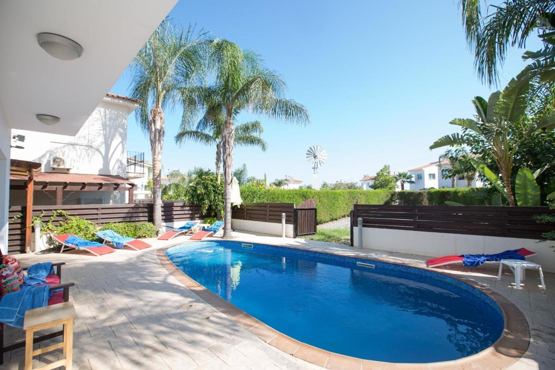 Ferienhaus mit Privatpool für 6 Personen ca 125 qm in Protaras, Südküste von Zypern