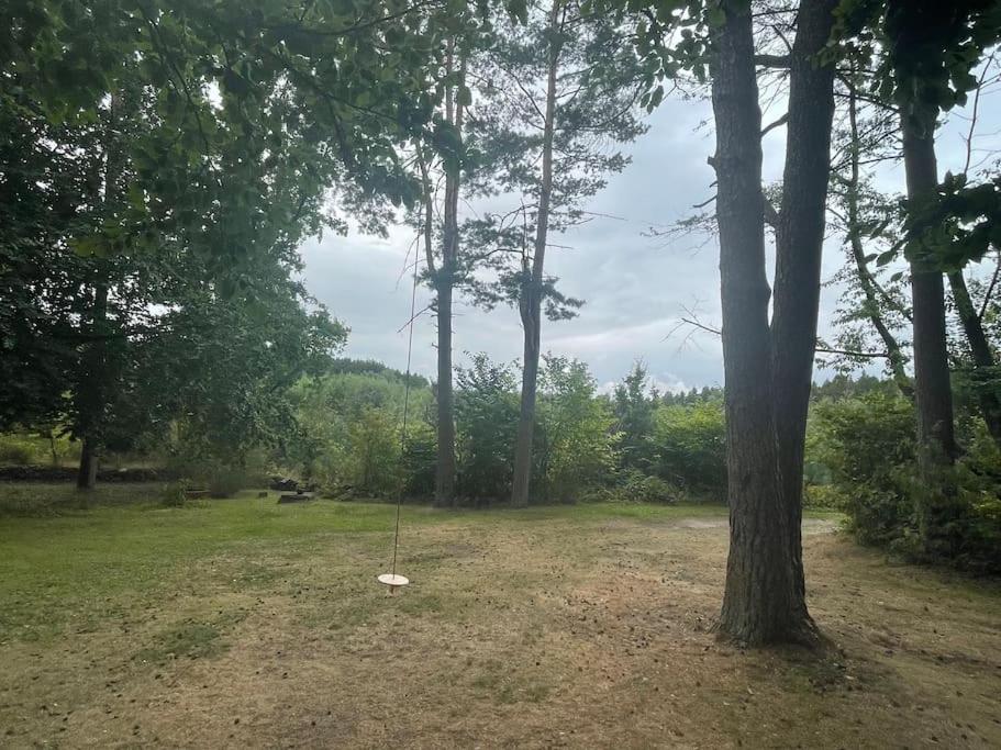 Lönnekullen, enkel sommarstuga mitt i skogen på Österlen med dusch ute