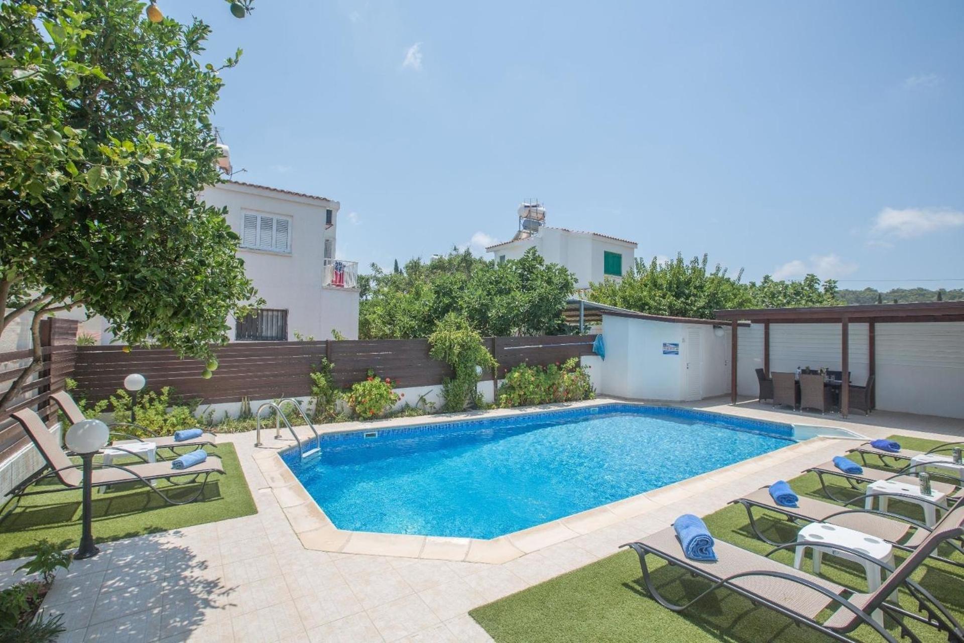 Ferienhaus mit Privatpool für 7 Personen ca 150 qm in Protaras, Südküste von Zypern