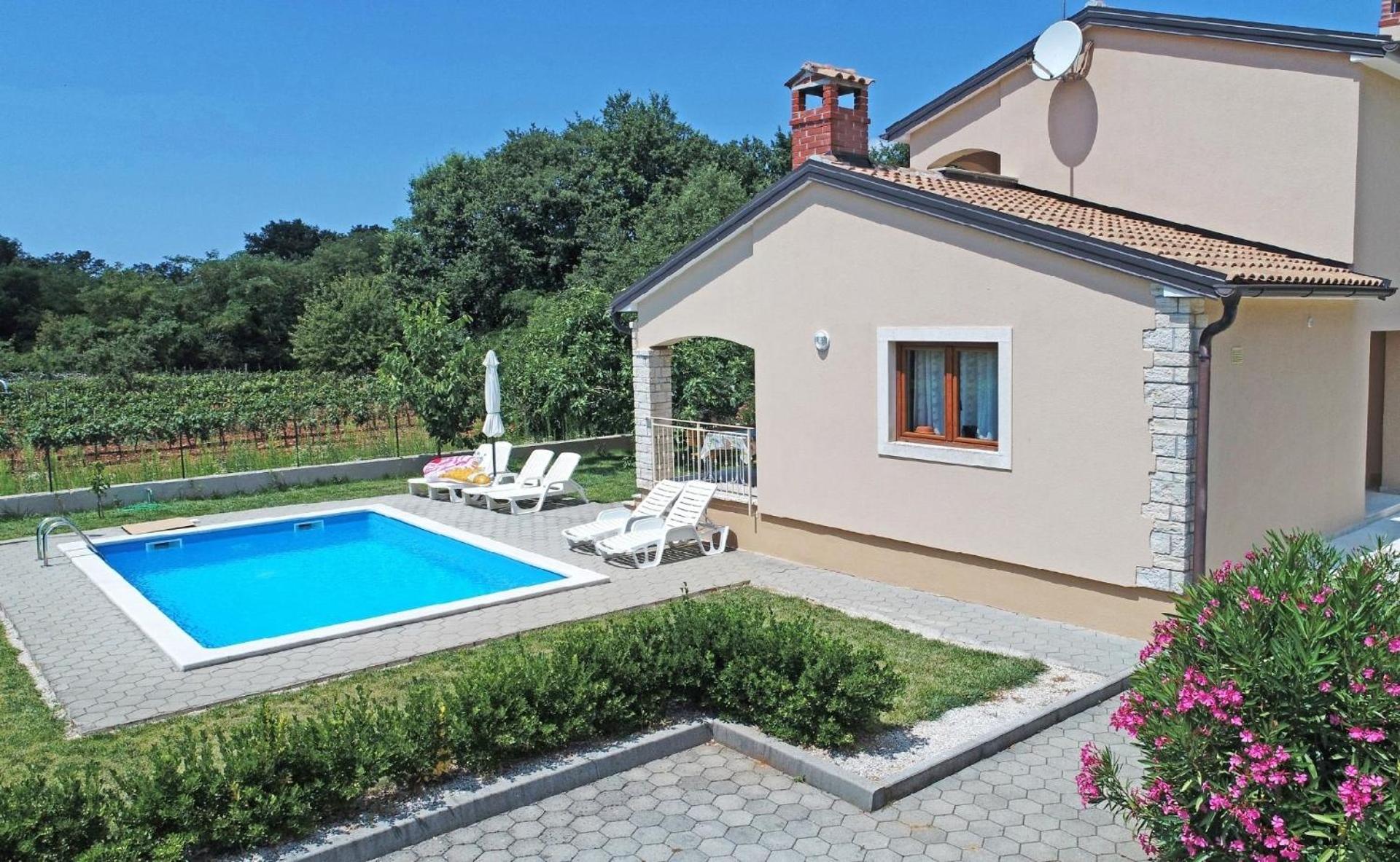 Ferienhaus mit Privatpool für 6 Personen ca 140 qm in Sveti Lovreč, Istrien Istrische Riviera view 5